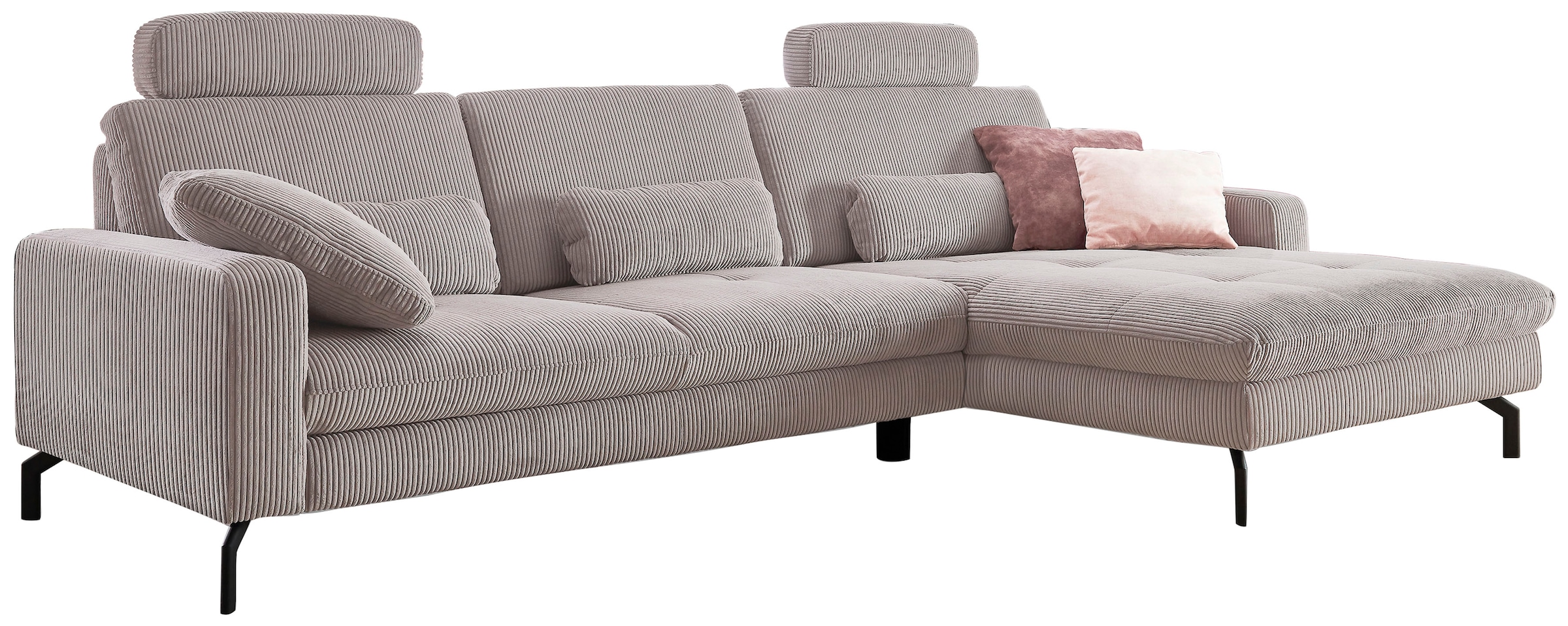 Die PlanBar Ecksofa »MP-IN20110 L-Form mit Kaltschaum-Polsterung«, optional mit Funktionen erhältlich