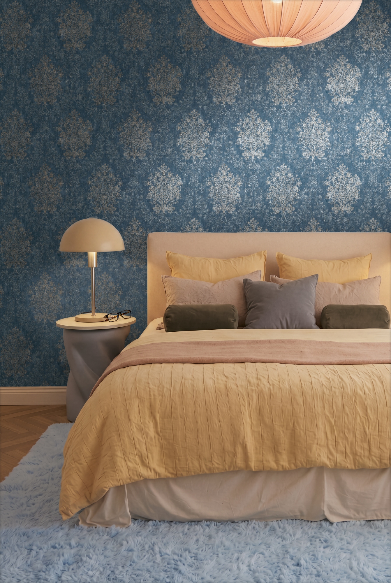 A.S. Création Vliestapete "Trend Spectrum Baroque – Glänzendes Ornament Vliestapete" Barock metallic ornamental leicht strukturiert Elegantes Barockornament mit glänzenden Metallic-Akzenten