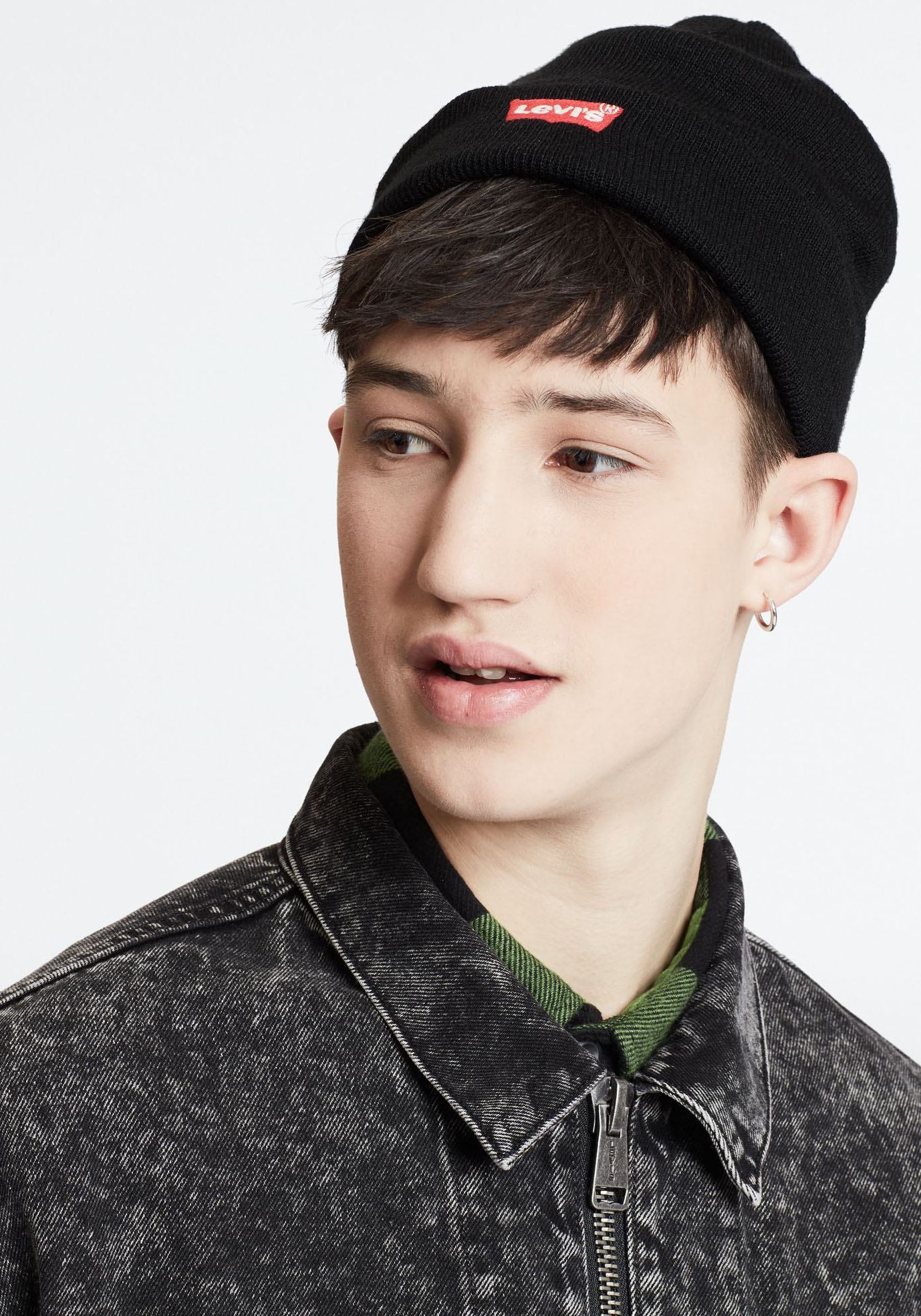 Thumbnail - Levis Beanie "Beanie Red Betwing" 1 Stk.