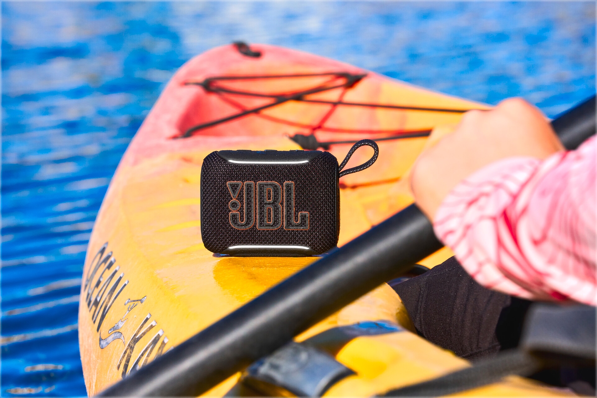 JBL Bluetooth-Lautsprecher »GO 5« 1.0 (A2DP Bluetooth | AVRCP Bluetooth | Bluetooth Kabellos 4,8 W) Kompakter, wasserdichter und stoßfester Lautsprecher