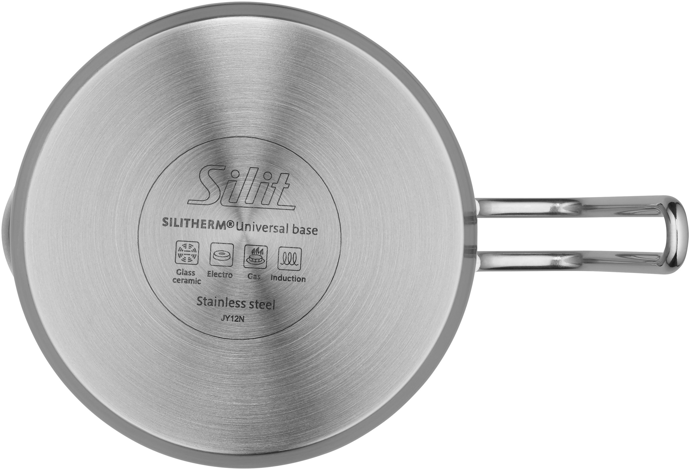 Silit Milchtopf »Achat«, Edelstahl 18/10, (2 tlg.), rostfrei, Silitherm-Allherdboden, induktionsgeeignet