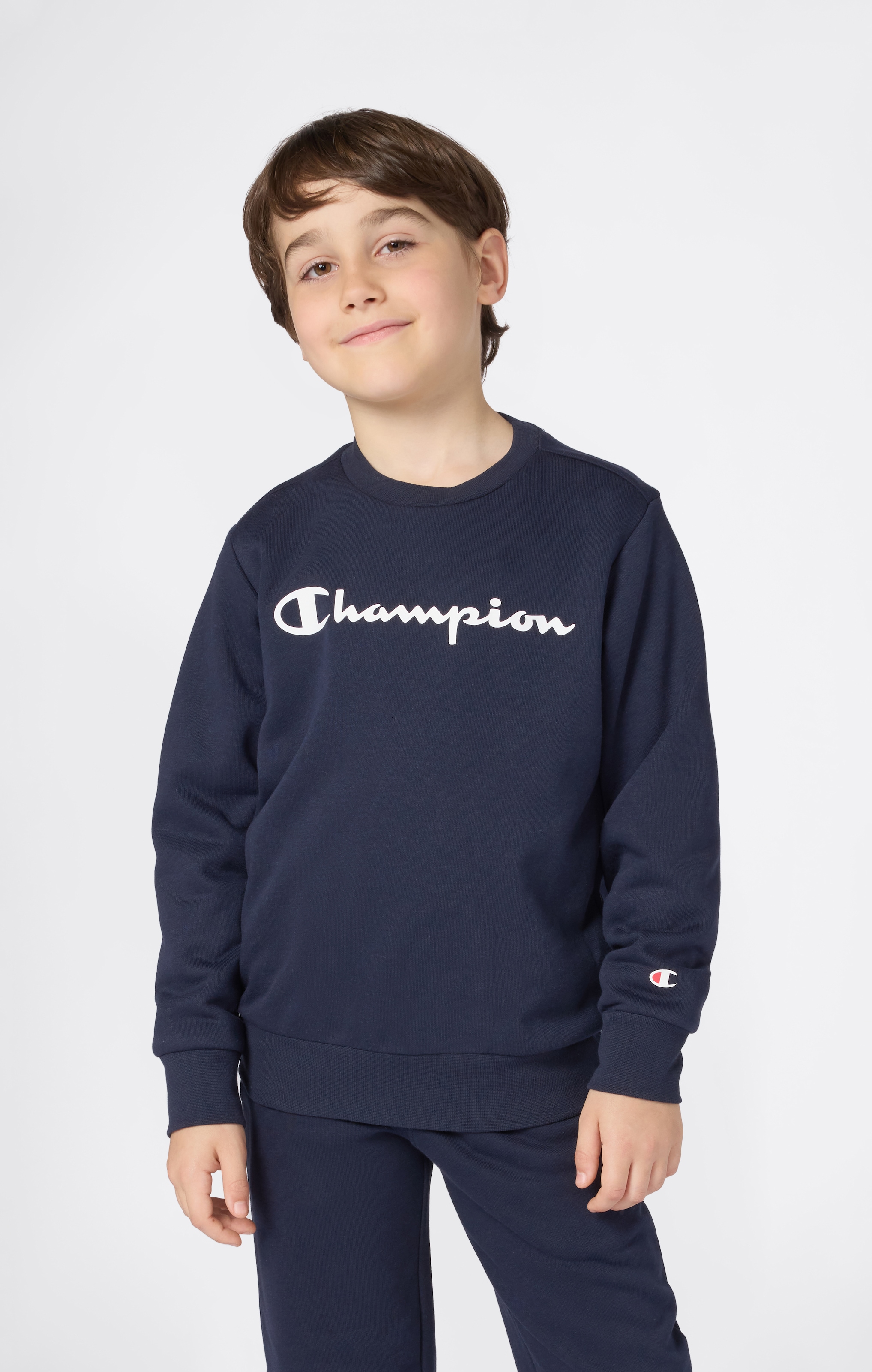 Champion Sweatshirt "SPORTWEAR CREWNECK Standard Fit", mit Rundhalsausschnitt, ohne Verschluss