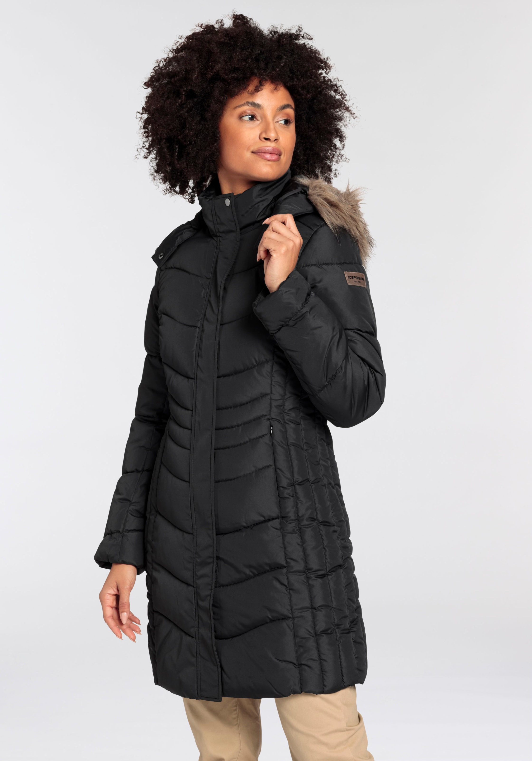 Icepeak Steppmantel "PAIVA", 1 Stk. Wasserabweisend, Windabweisend & Atmung günstig online kaufen