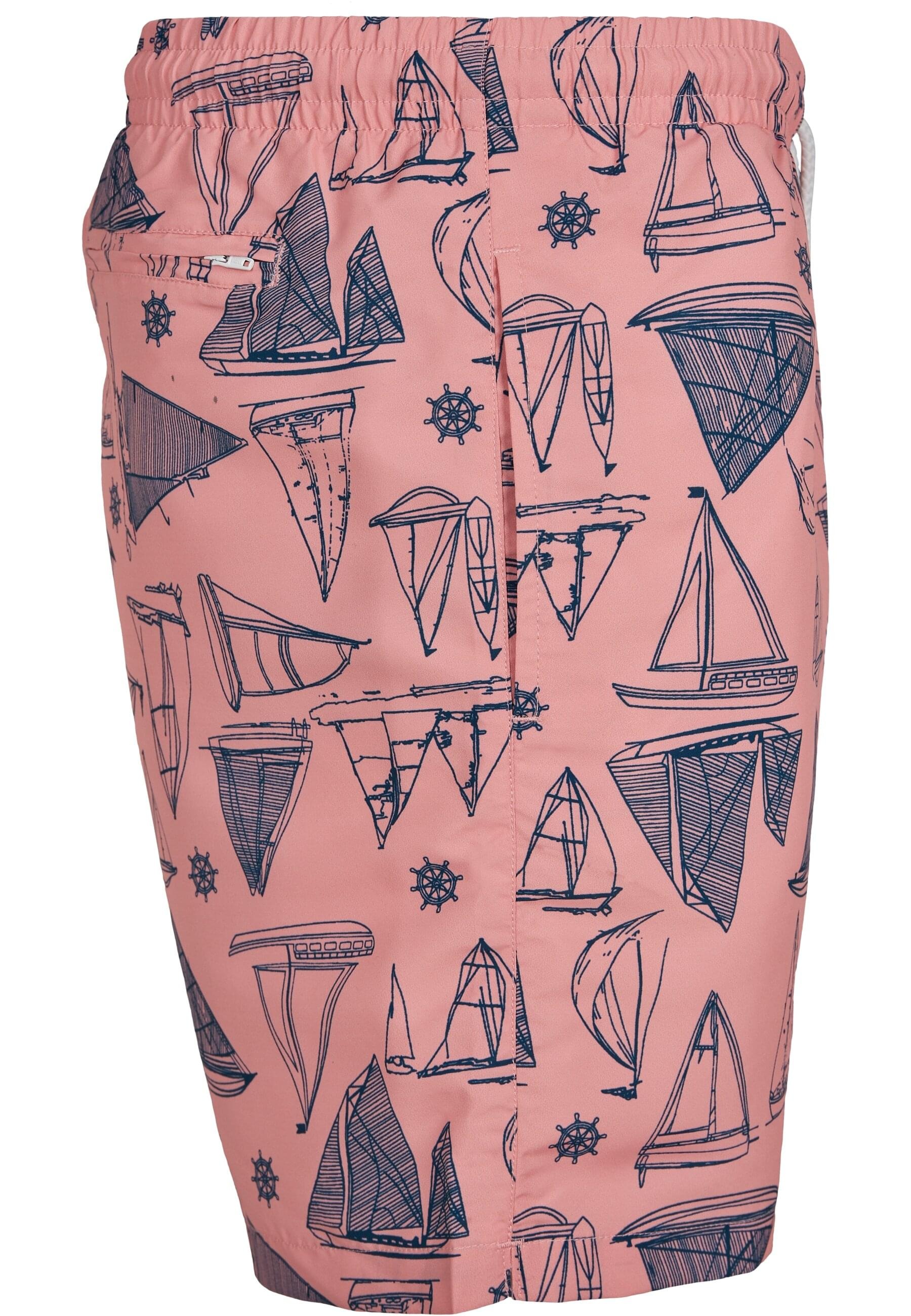 URBAN CLASSICS Badeshorts »Urban Classics Herren Pattern Swim Shorts«