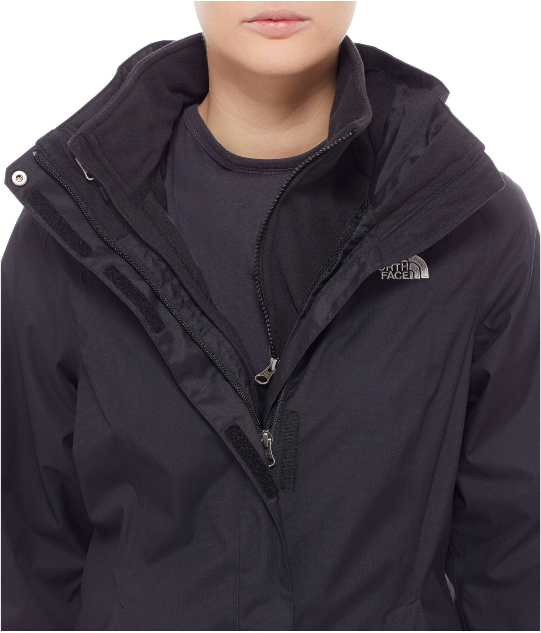 The North Face 3-in-1-Funktionsjacke »EVOLVE II TRICLIMATE«, (2 St.), mit Kapuze, Winterjacke Wasserdicht & Windabweisend & Atmungsaktiv