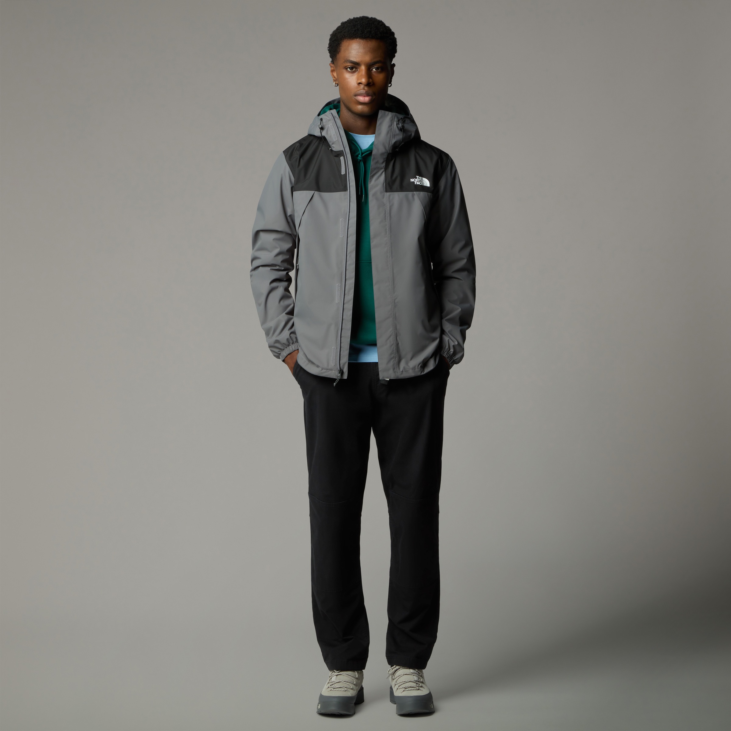 The North Face Funktionsjacke »Antora Jacke für Herren«, (1 St.), mit Kapuze, mit Logoschriftzug