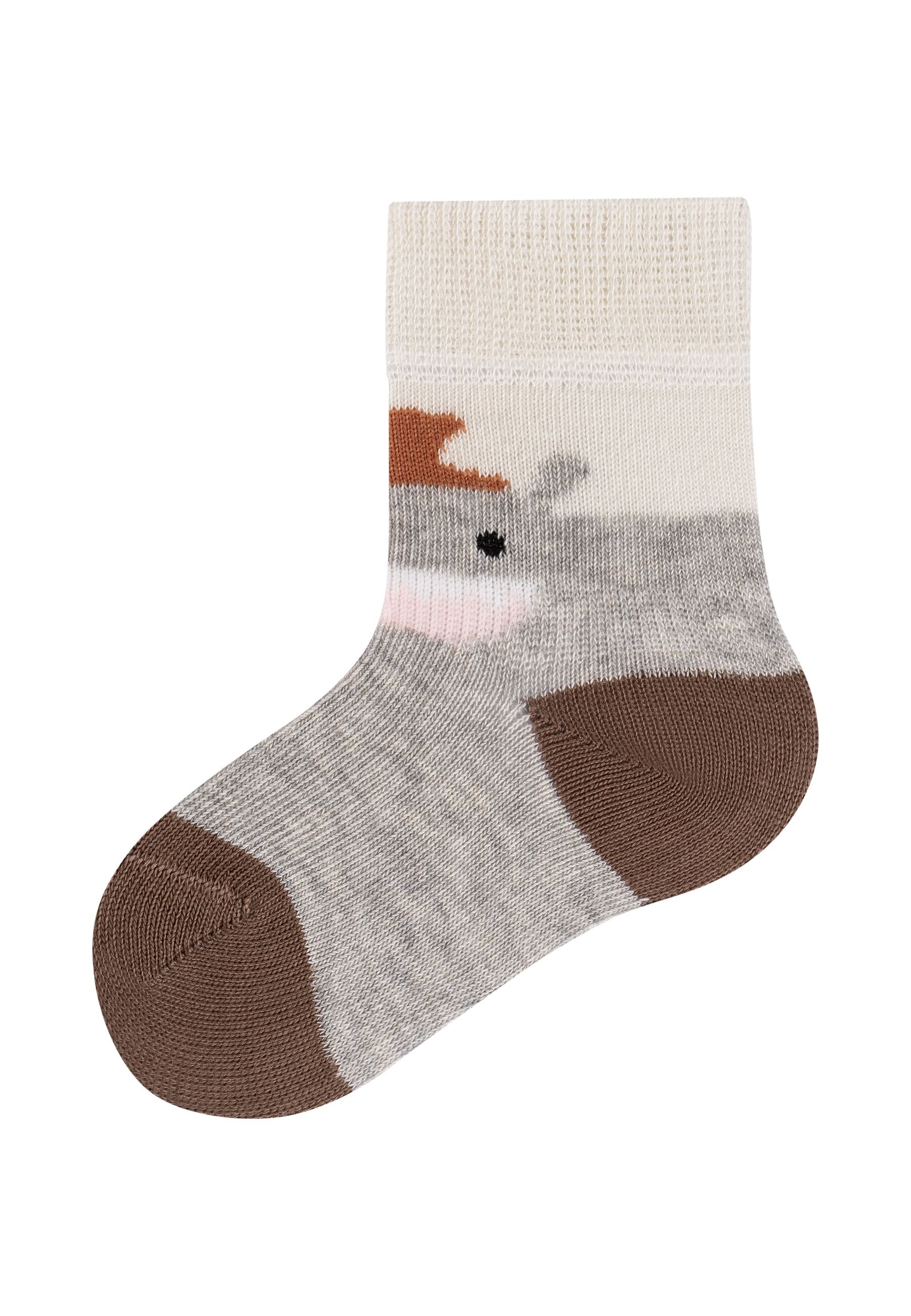 Camano Socken »Babysocken ca-soft 8er Pack«, 8er Pack Aus OCS zertifizierter Baumwolle, Ohne einengenden Gummibund