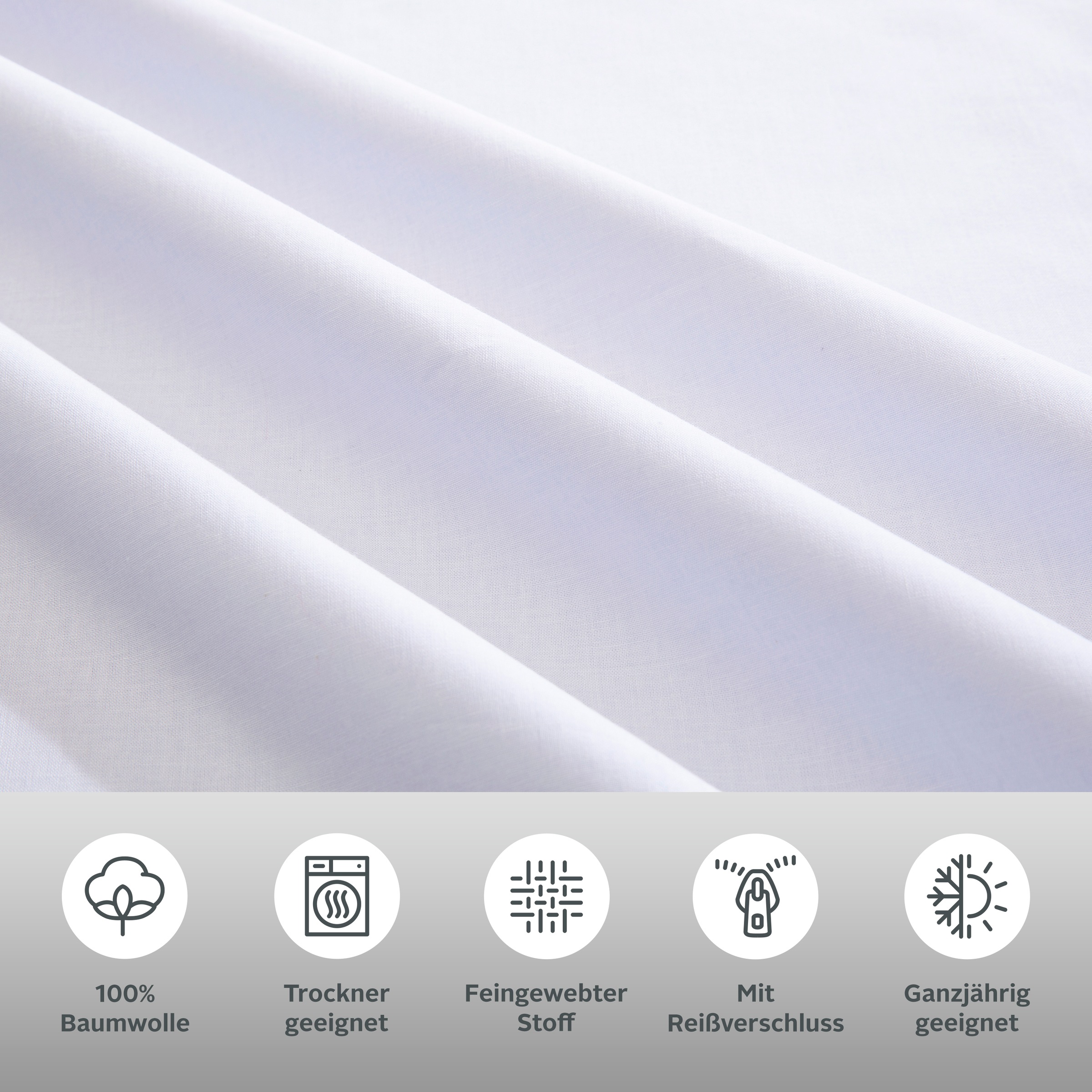 Thumbnail - Home affaire Bettwäsche "Violetta in Gr. 135x200 oder 155x220 cm" 2 tlg. Bettwäsche aus Baumwolle, romantische Bettwäsch...