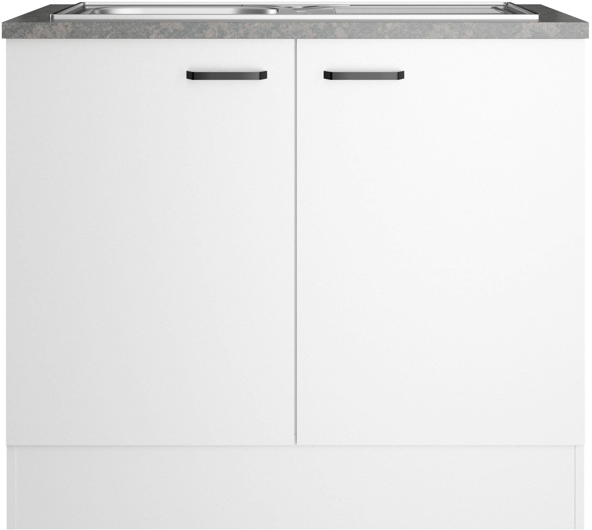 OPTIFIT Spülenschrank »OPTImulti« Breite 100 cm, Tiefe 60 cm, inkl. Arbeitsplatte und Einbauspüle