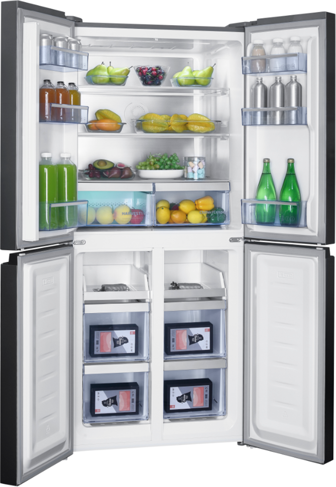 BEKO Kühl-/Gefrierkombination »GNO46624MXPN« 180 cm hoch 79 cm breit