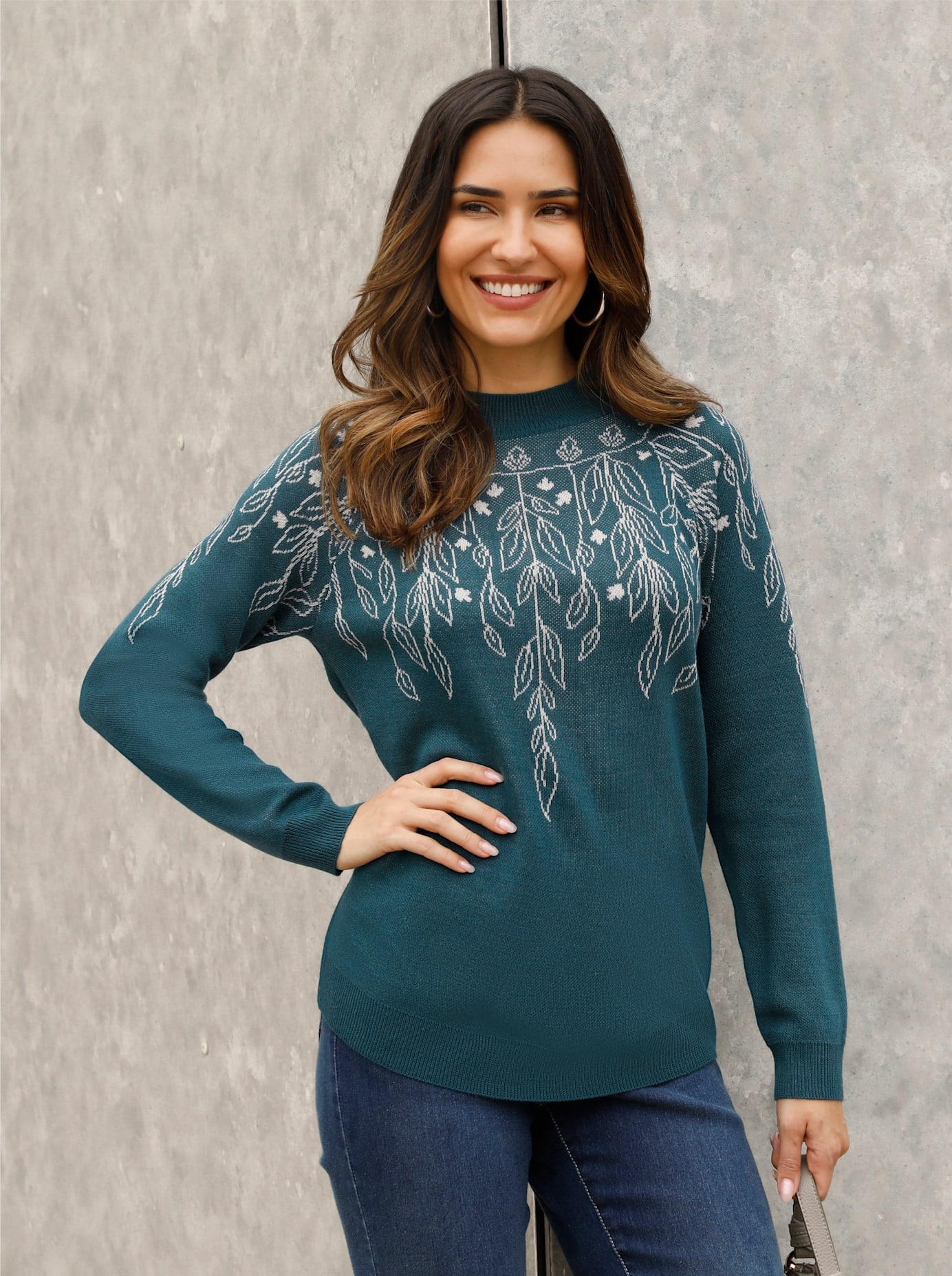 Classic Basics Stehkragenpullover "Stehkragen-Pullover" günstig online kaufen