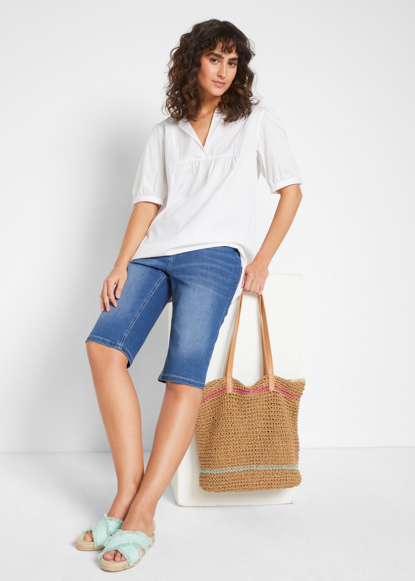 bonprix Straight-Jeans 2 Stk.