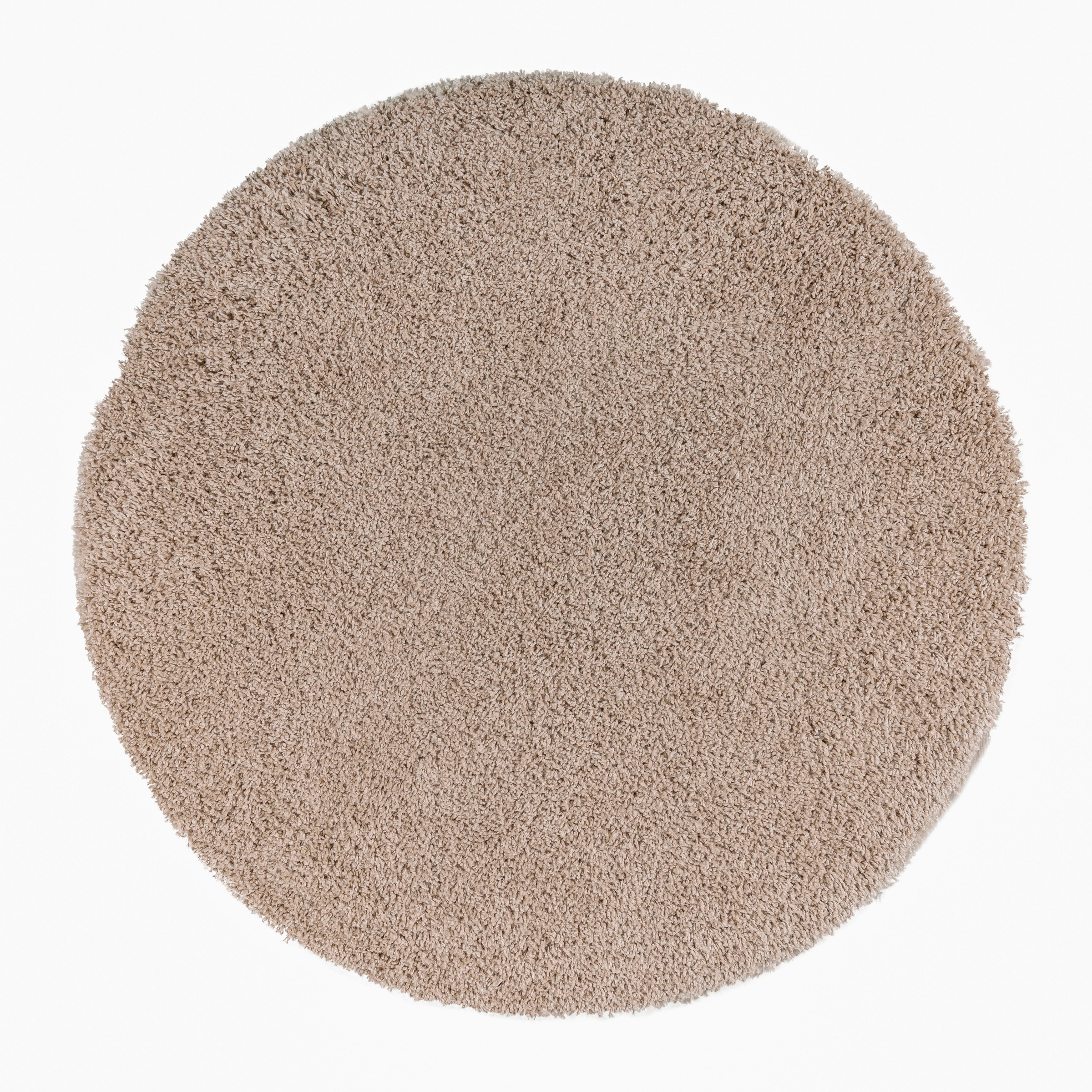 my home Teppich "Viva rund" rund 45 mm Höhe Uni-Farben, einfarbig, besonder günstig online kaufen