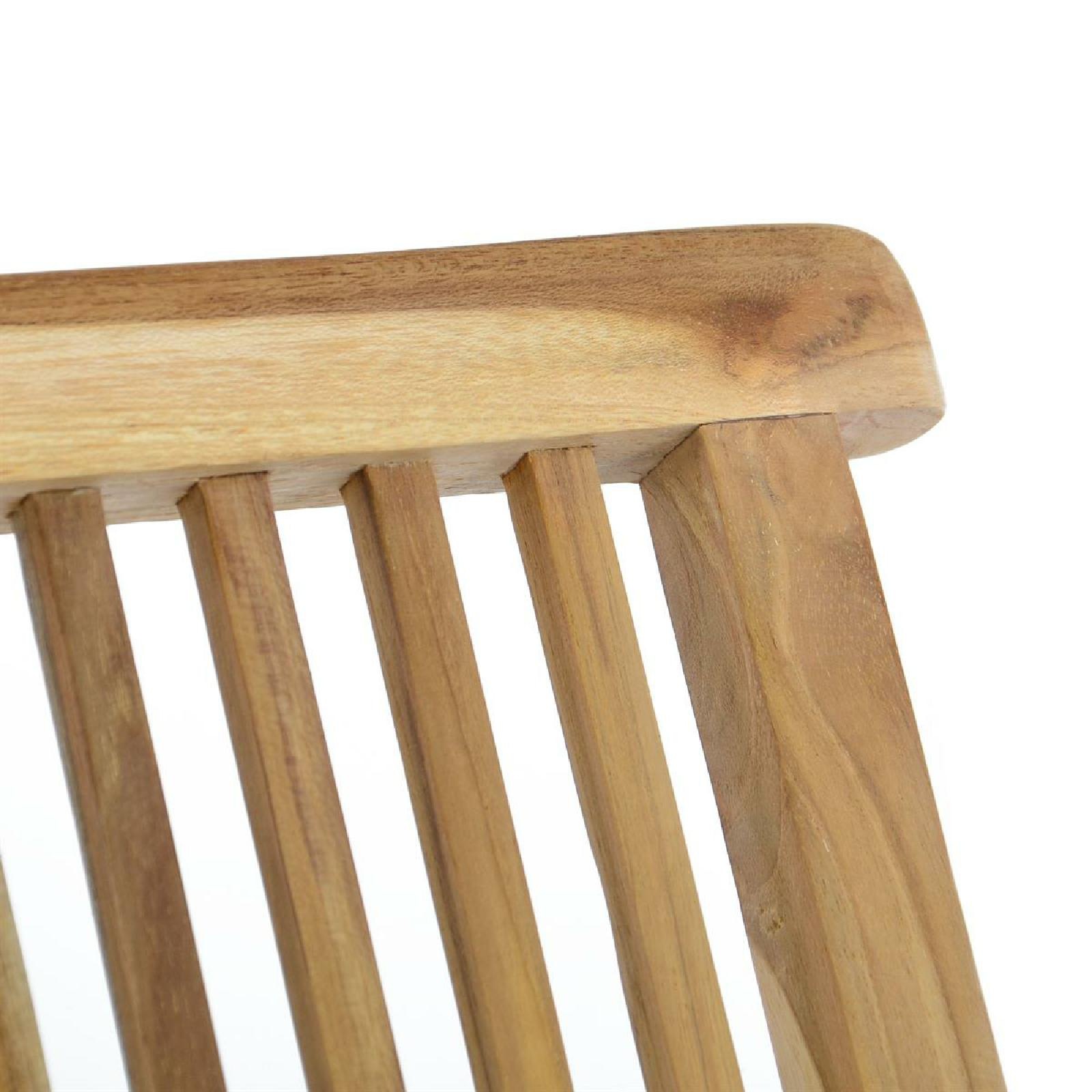 Thumbnail - VCM Gartenstuhl "2er Gartenstuhl Kinder Klappstuhl Holz Teak" ()