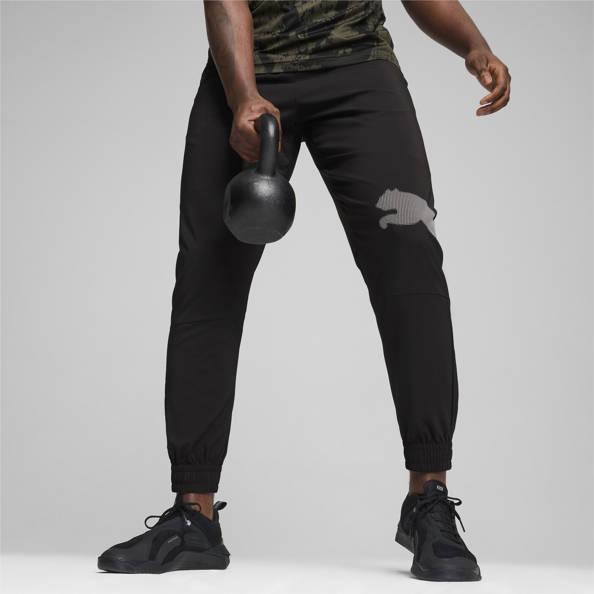 PUMA Trainingshose »Big CAT Gewebte Hose Herren«