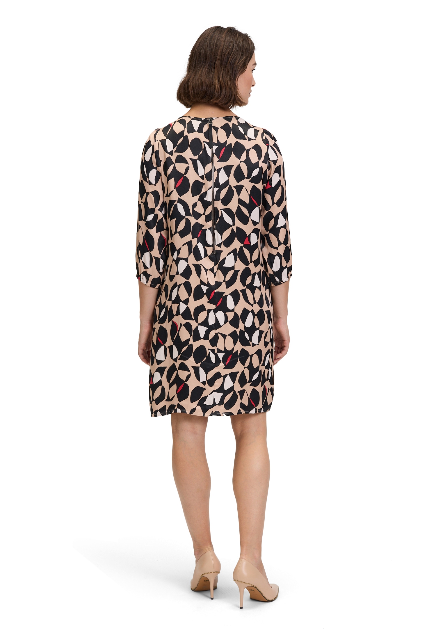 Betty&Co Sommerkleid »Betty & Co Freizeitkleid mit Reißverschluss«, Reißverschluss