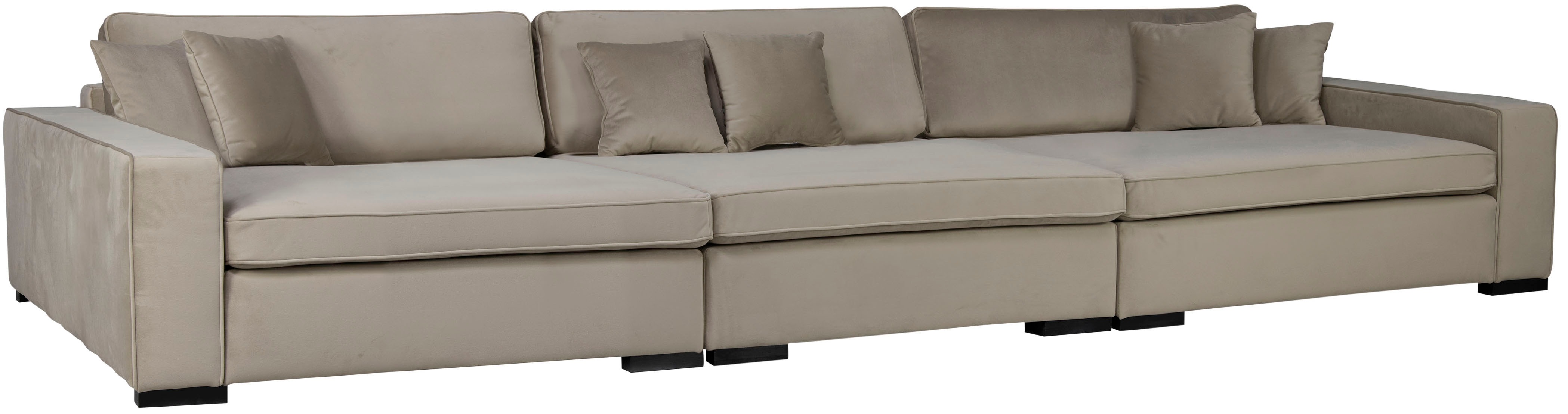 Thumbnail - Home affaire 3-Sitzer "Skara XXL" Lounge-Sofa XXL mit Federkern-Polsterung, in vielen Bezugsvarianten