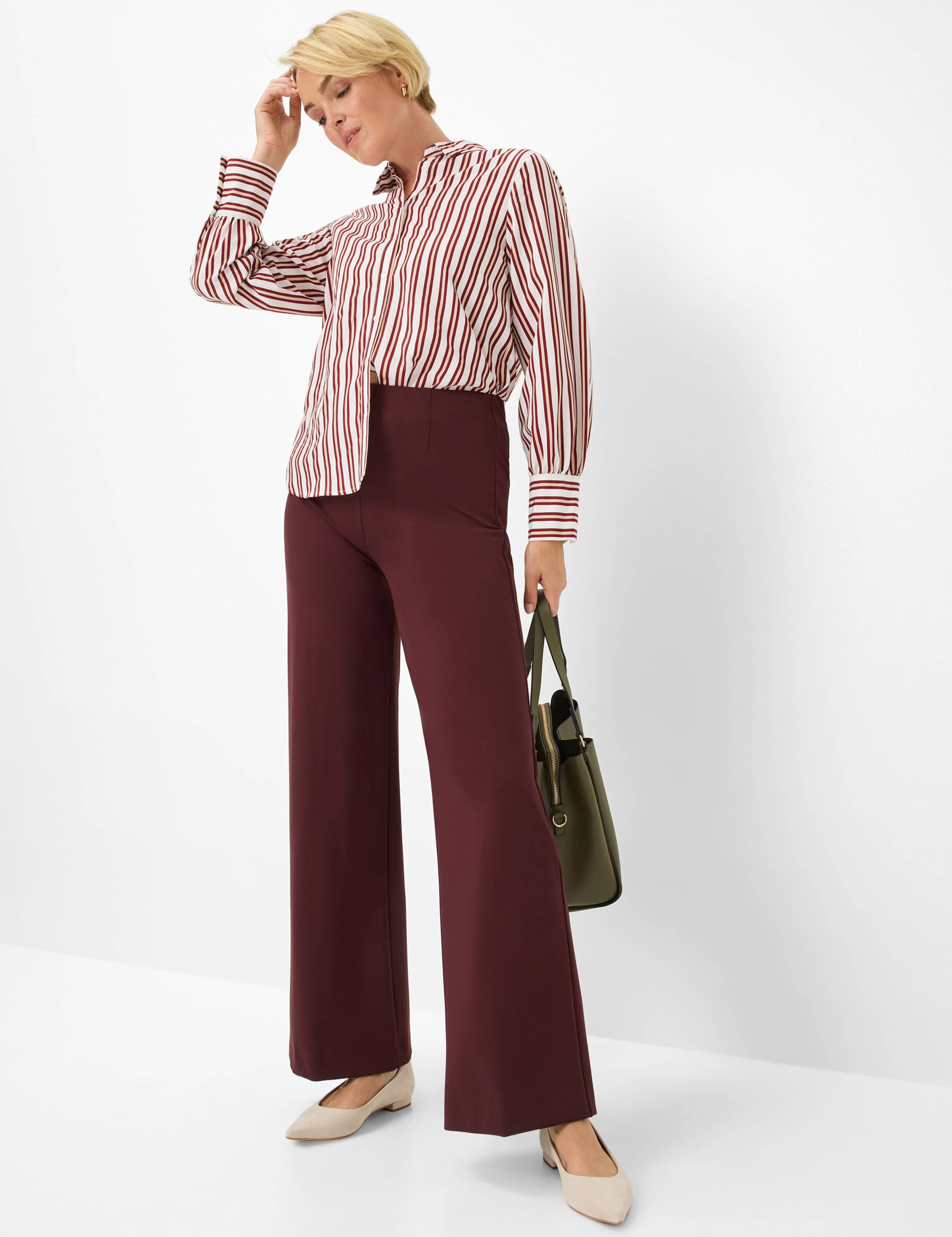 RAPHAELA by BRAX Boyfriend-Hose »Style DamenpulloverTH FLARED«