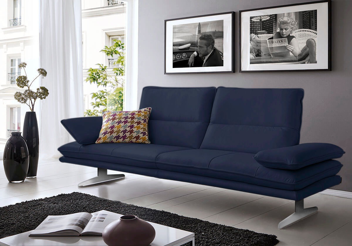 Thumbnail - W.SCHILLIG 2,5-Sitzer "broadway Designsofa mit hohem Sitzkomfort", Sitztiefenverstellung, Kopfteil- & Seitenteilverstell...
