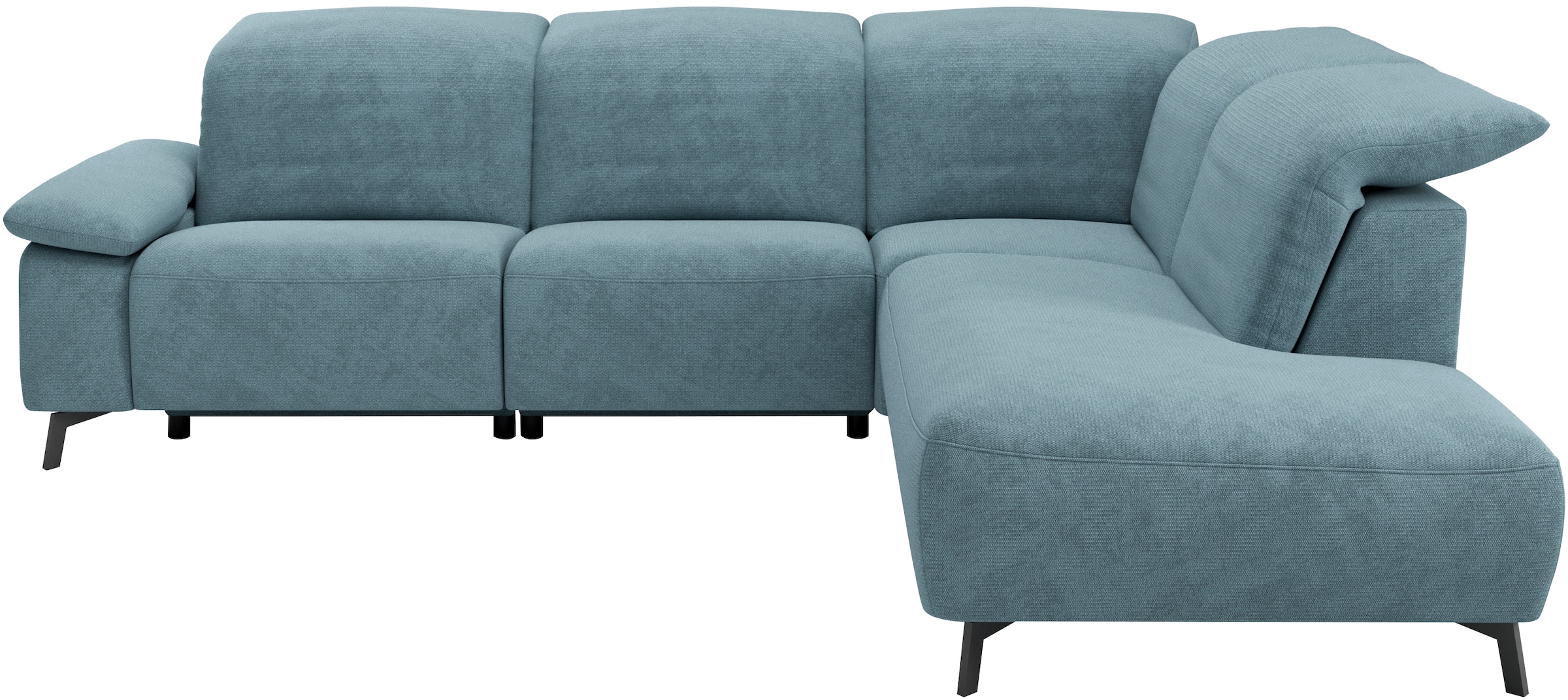 Musterring Ecksofa "MR 370, intelligenter Komfort im modernen Design" Optionale Relaxfunktion, flexible Kopfteile & klappbare Armlehnen