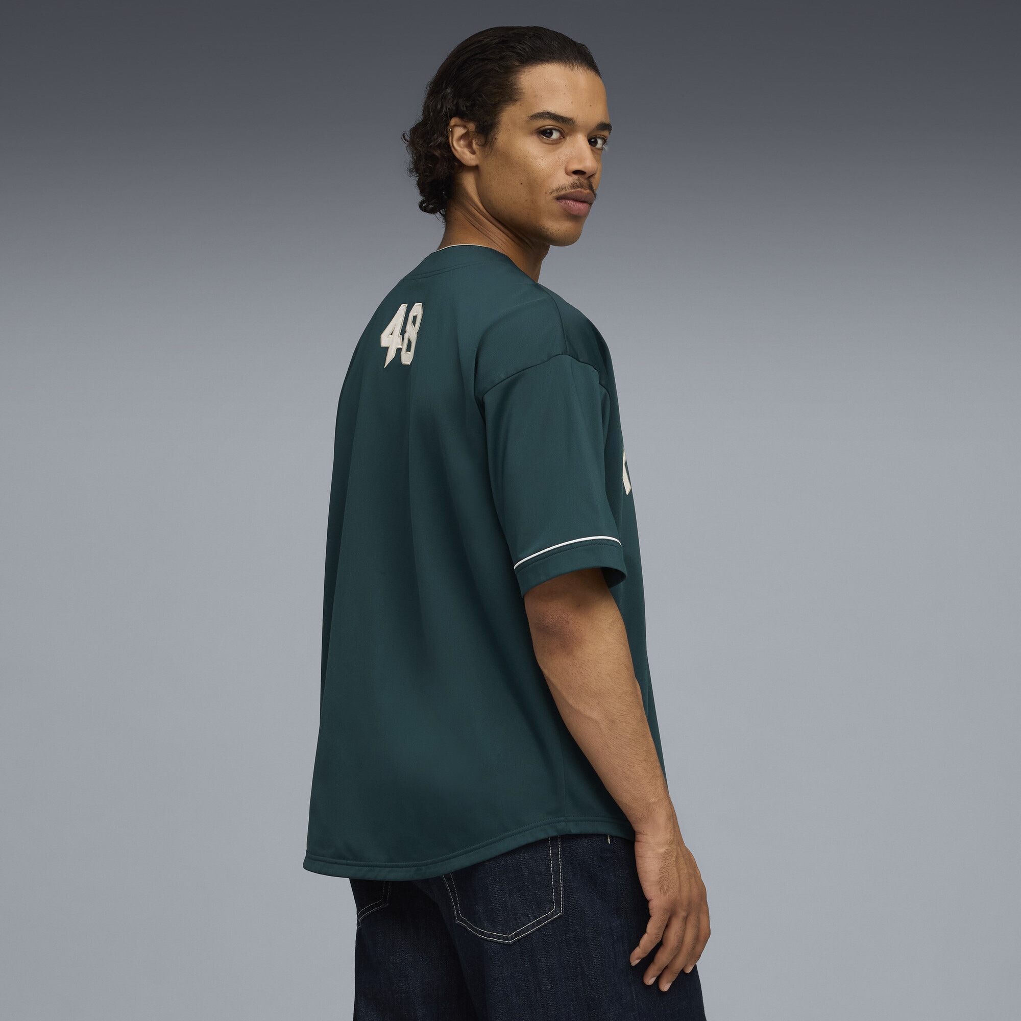 PUMA Trainingsshirt »Oversized Baseballtrikot Herren«