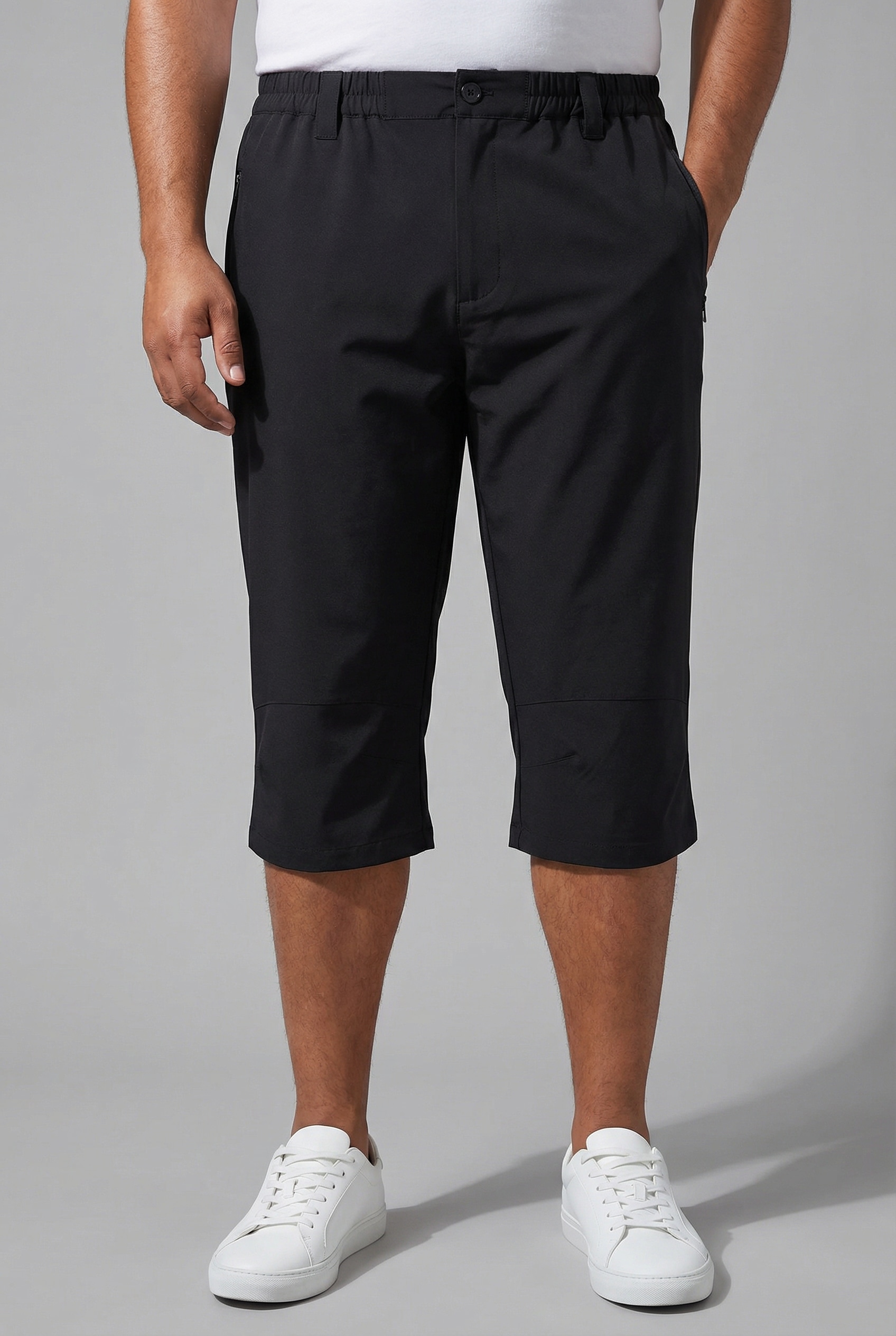 Mans World Plus Funktionsshorts "Große Größen" Dehnbund, perfekter Sitz spo günstig online kaufen