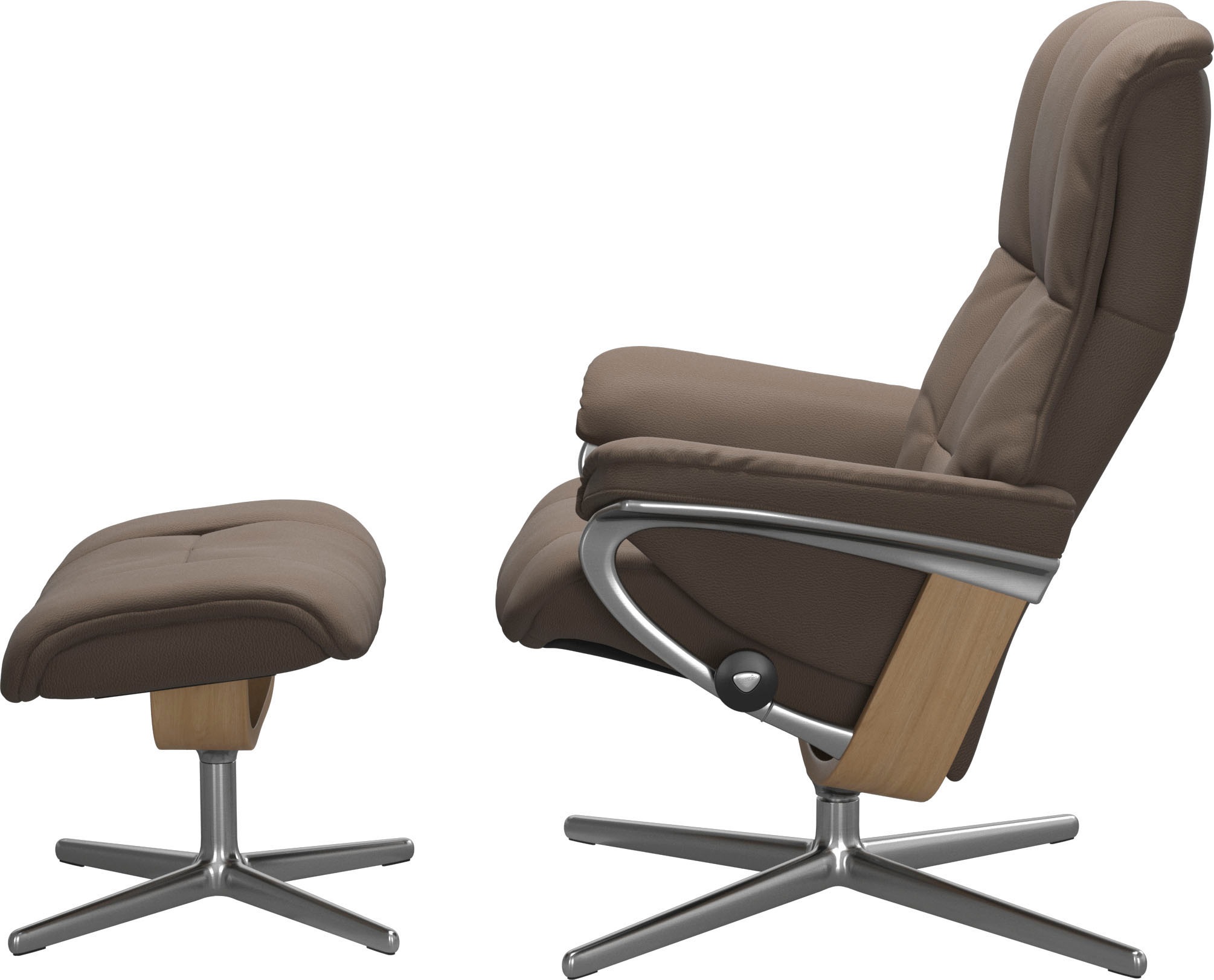 Stressless® Relaxsessel »Mayfair«, mit Cross Base, Größe S, M & L, Holzakzent Eiche