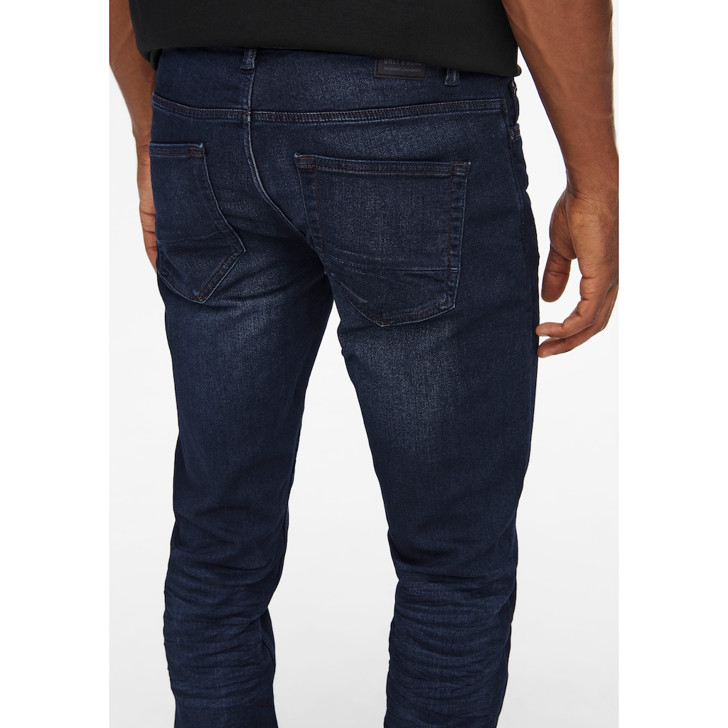 Marken Only ONLY & SONS Slim-fit-Jeans »LOOM SLIM JOGG Denim« blau