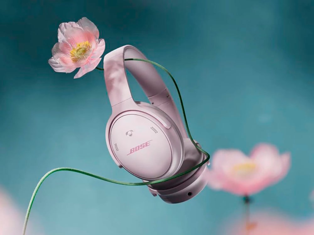 Bose Over-Ear-Kopfhörer »QuietComfort Headphones«, Bluetooth, Transparenzmodus-Multi-Point-Verbindung-Freisprechfunktion-Rauschunterdrückung-Noise-Cancelling, 2 Modi, Anpassbare Einstellungen, Audiokabel mit integriertem Mikrofon