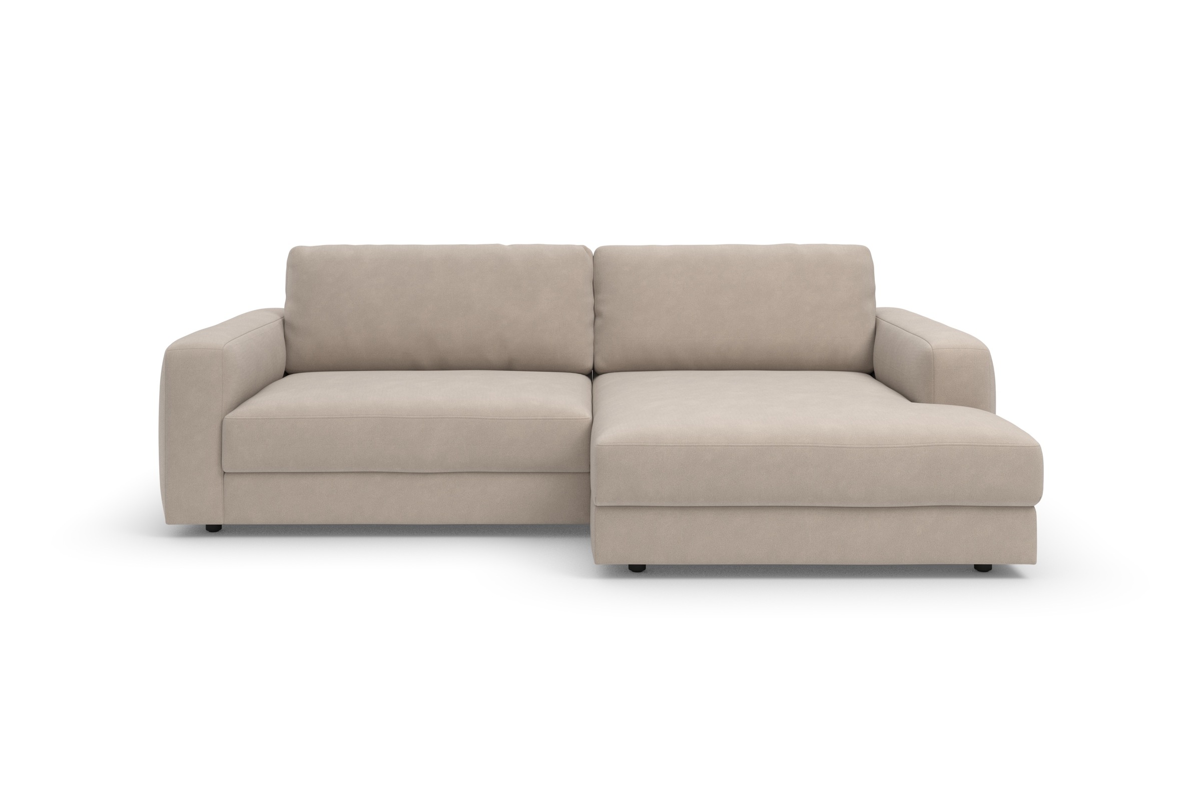 TRENDMANUFAKTUR Ecksofa "Bourbon", (2 St.), mit extra hohem Sitzkomfort, au günstig online kaufen