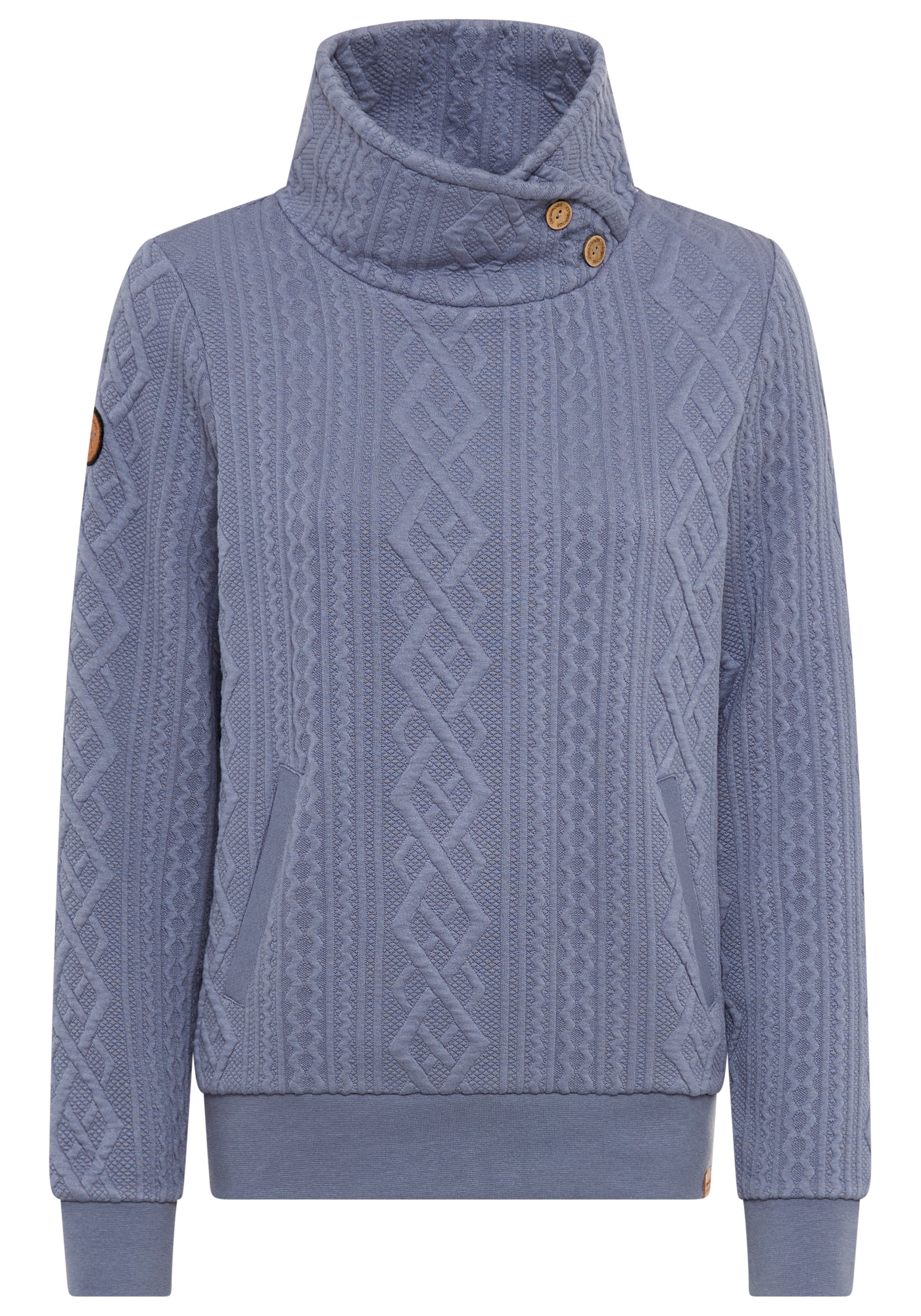 KangaROOS Sweatshirt, mit kuschelig hohem Kragen