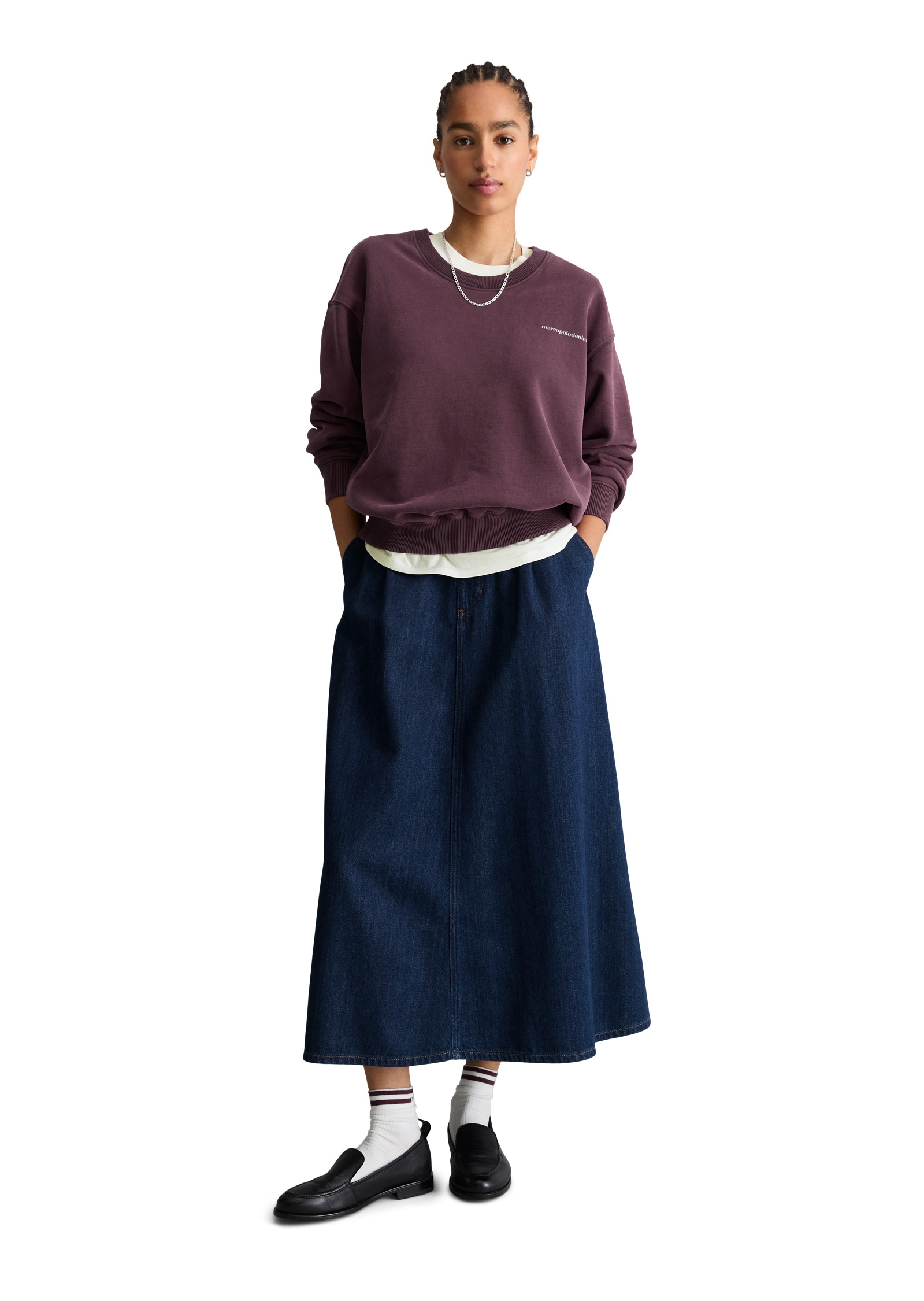 Marc O'Polo DENIM Sweatshirt »aus softer Bio-Baumwolle«
