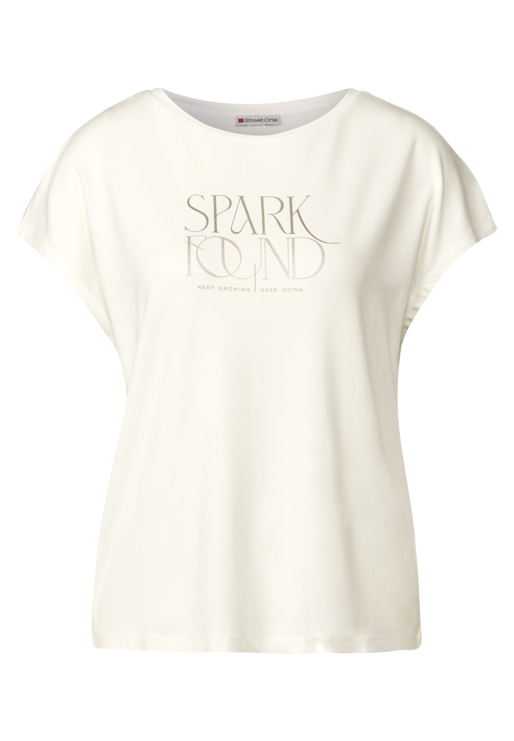 STREET ONE T-Shirt, mit Wording