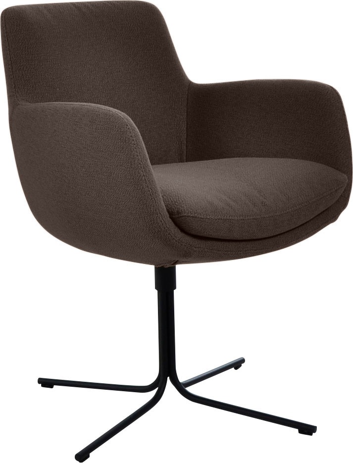 K+W Komfort & Wohnen Drehstuhl "Pego", Flachgewebe Q2 2250, filigranem 4-Fu günstig online kaufen