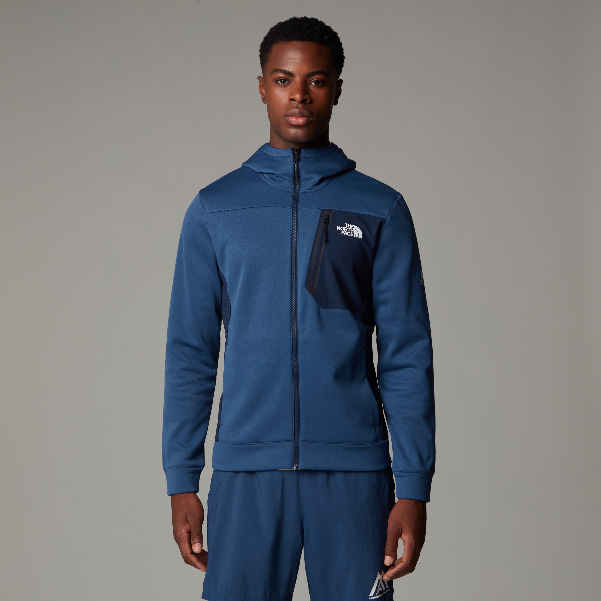 The North Face Fleecejacke "M MA FZ FLEECE" 1 Stk. tlg. mit Kapuze mit Reiß günstig online kaufen