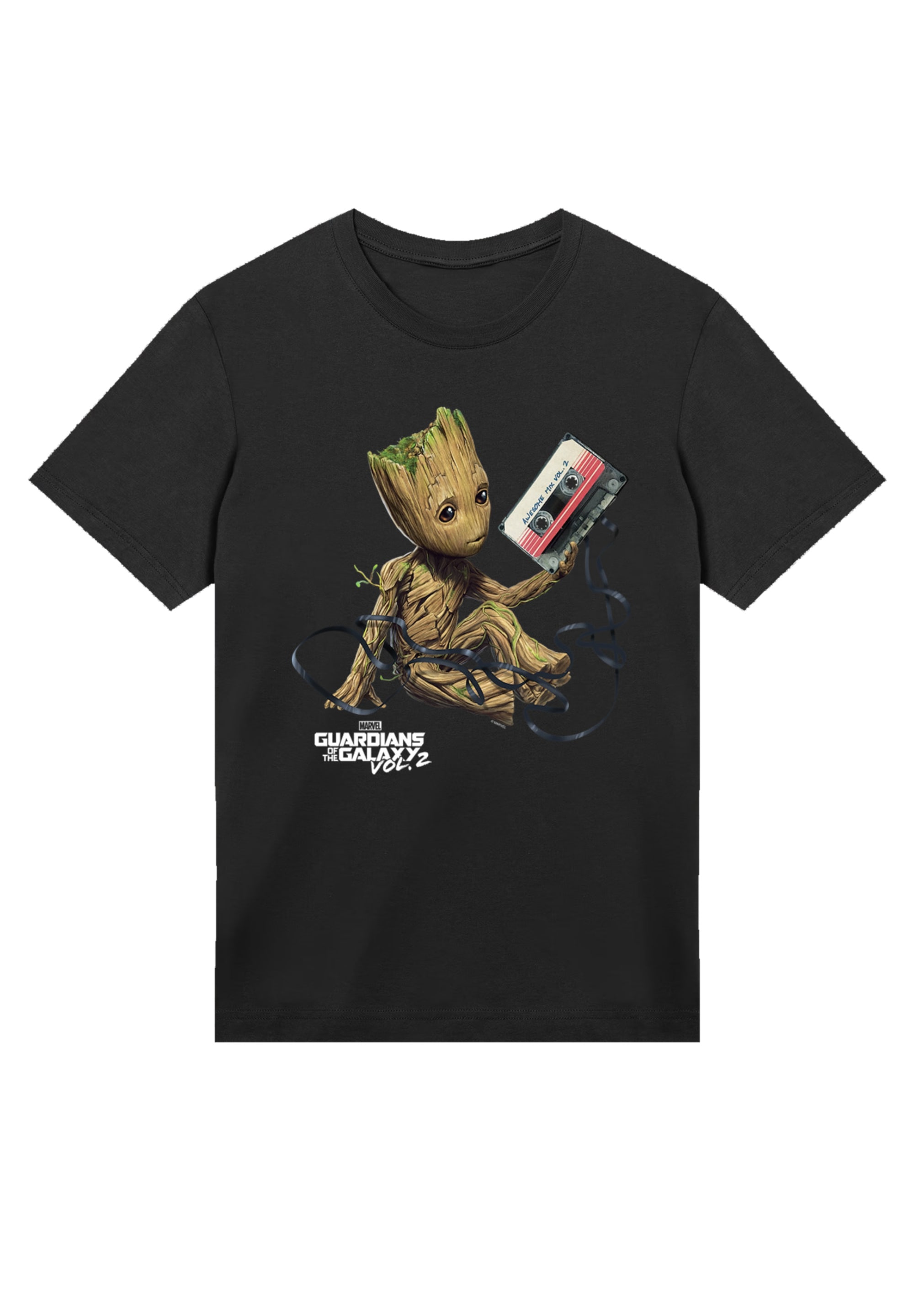 F4NT4STIC T-Shirt »Marvel Guardians Of The Galaxy Vol2 Groot Tape«, Premium Qualität