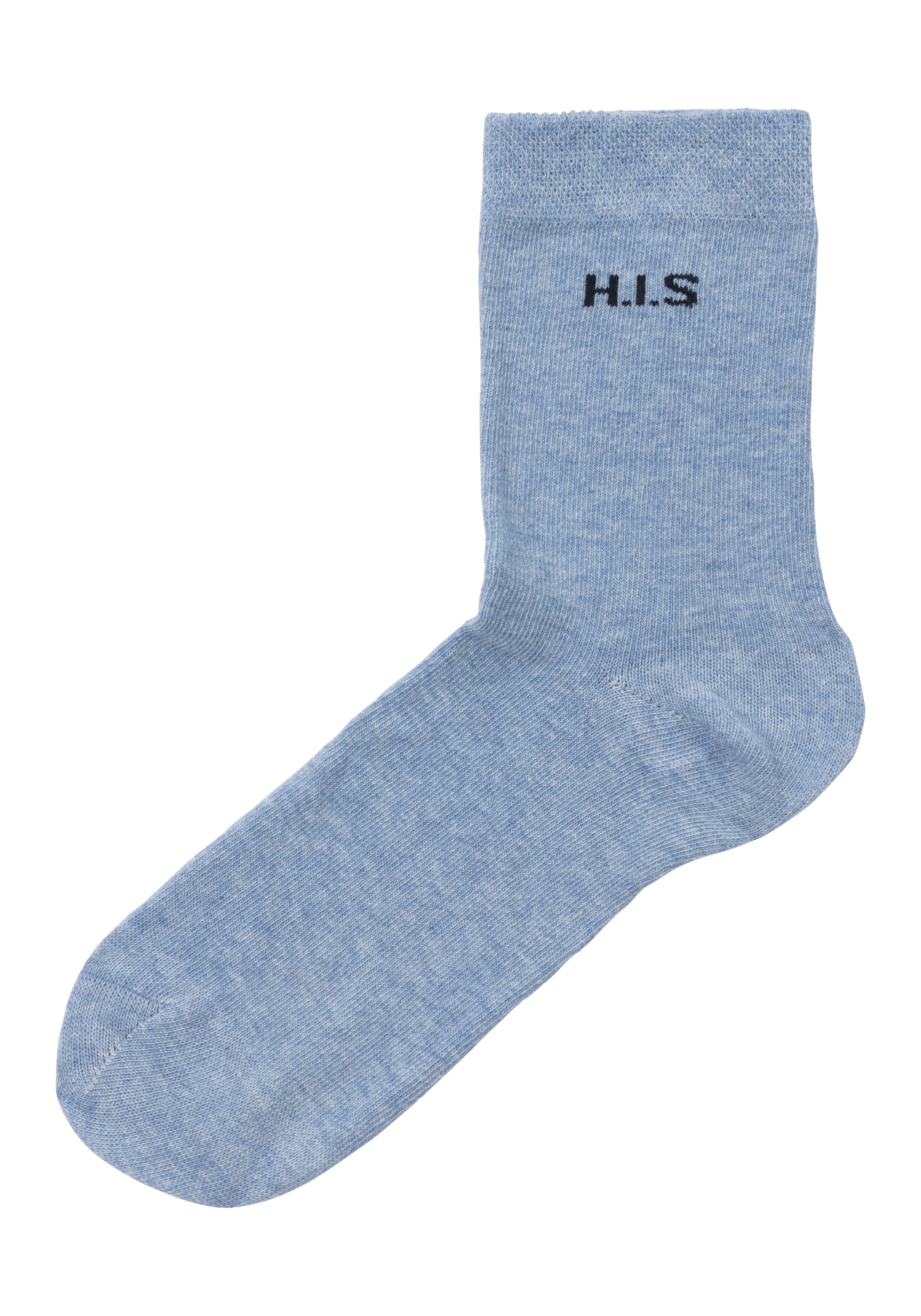 H.I.S Socken, (Set, 4 Paar), ohne einschneidendes Bündchen