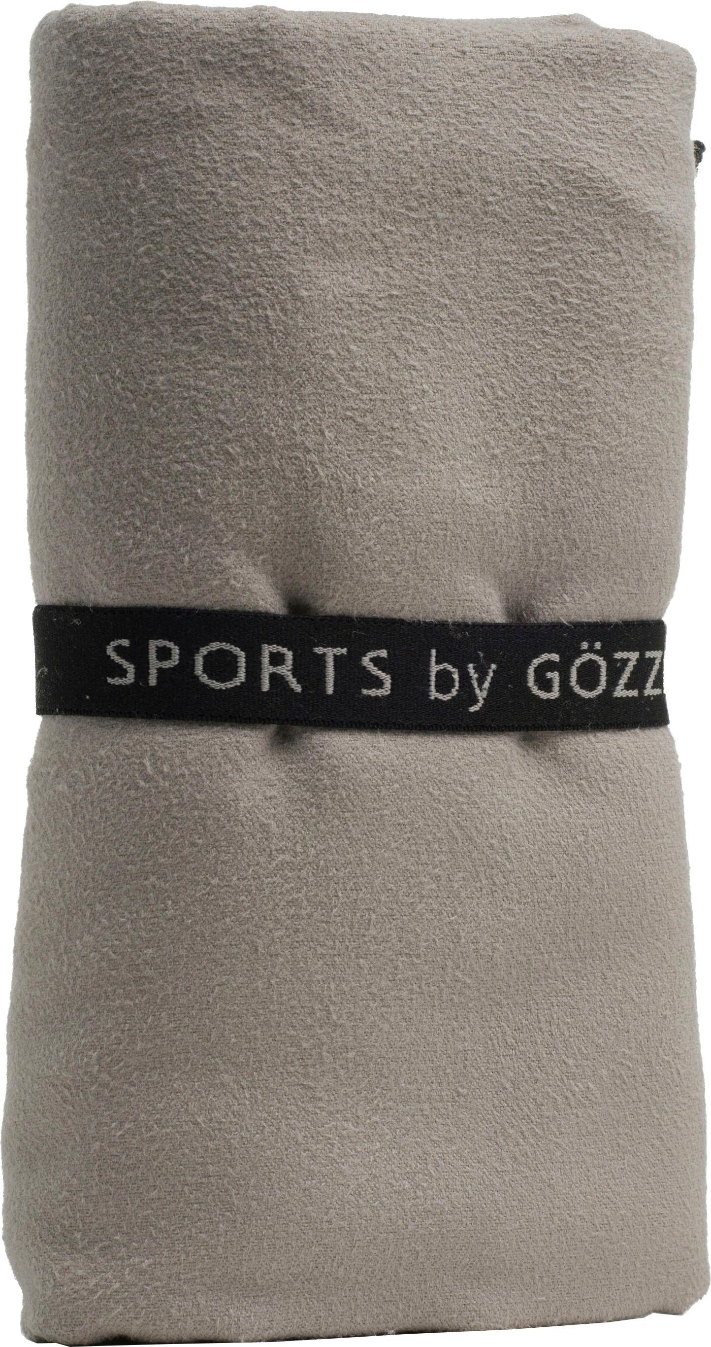 Gözze Sporthandtuch »Sports by Gözze«, (1 St.), im Set, schnell trocknend, Mikrofaser, für Sport, Reisen & Camping