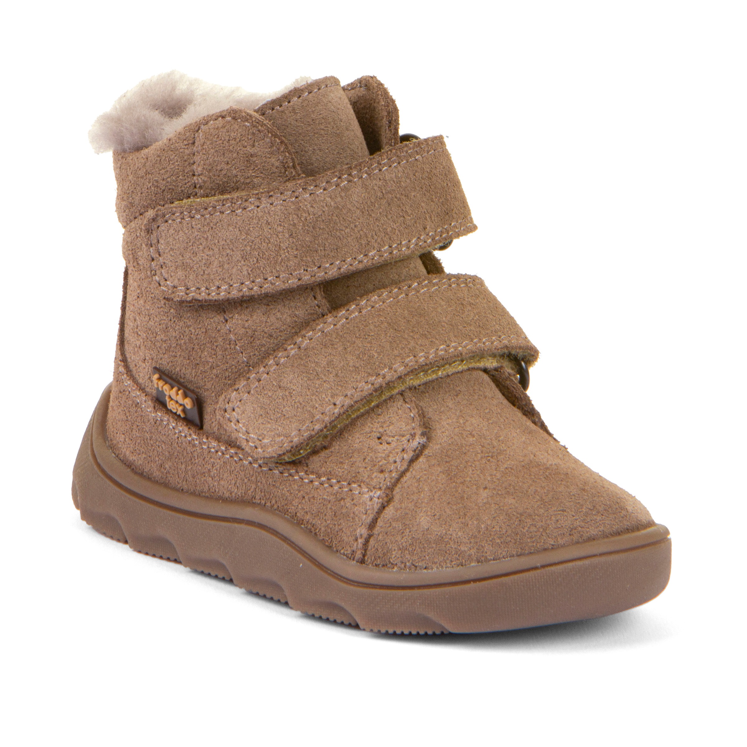 froddo® Barfußschuh »ZERU TEX FURRY BAREFOOT«  Klettstiefelette, Winterstiefel mit TEX-Ausstattung