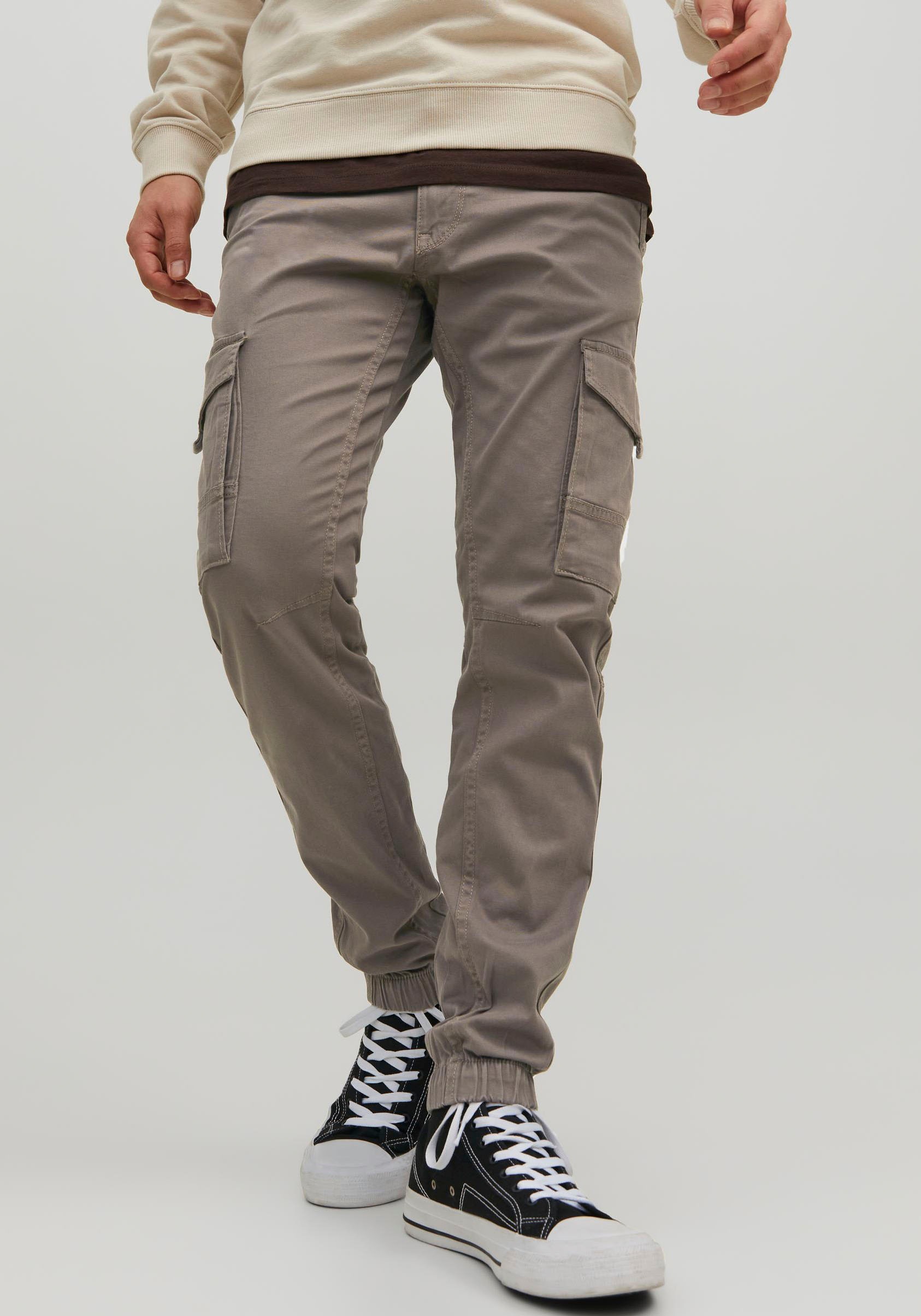 Jack & Jones Cargohose "JPSTPAUL JJFLAKE CARGO NOOS" mit Beintaschen günstig online kaufen
