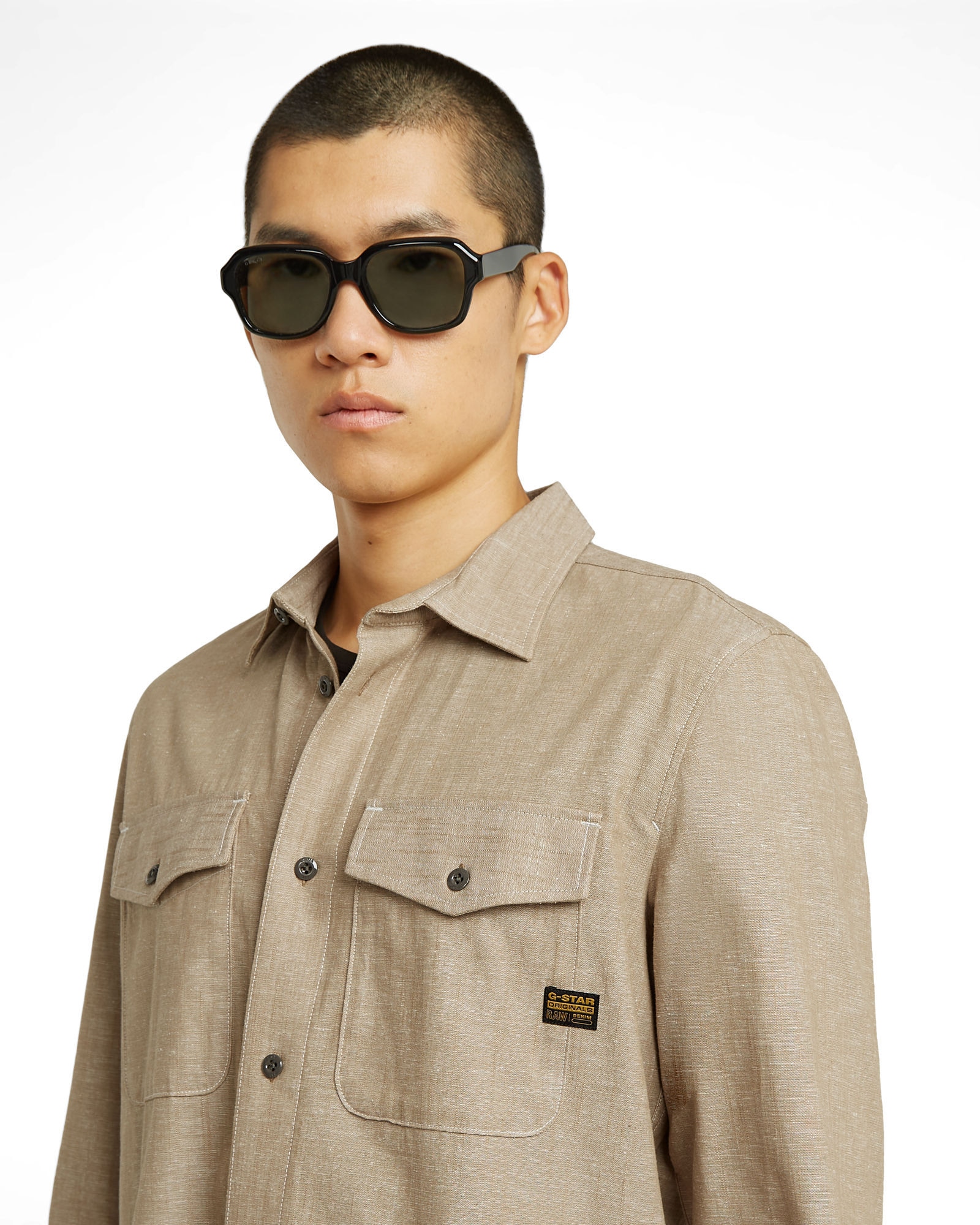G-STAR Langarmshirt »Marine Slim Hemd«