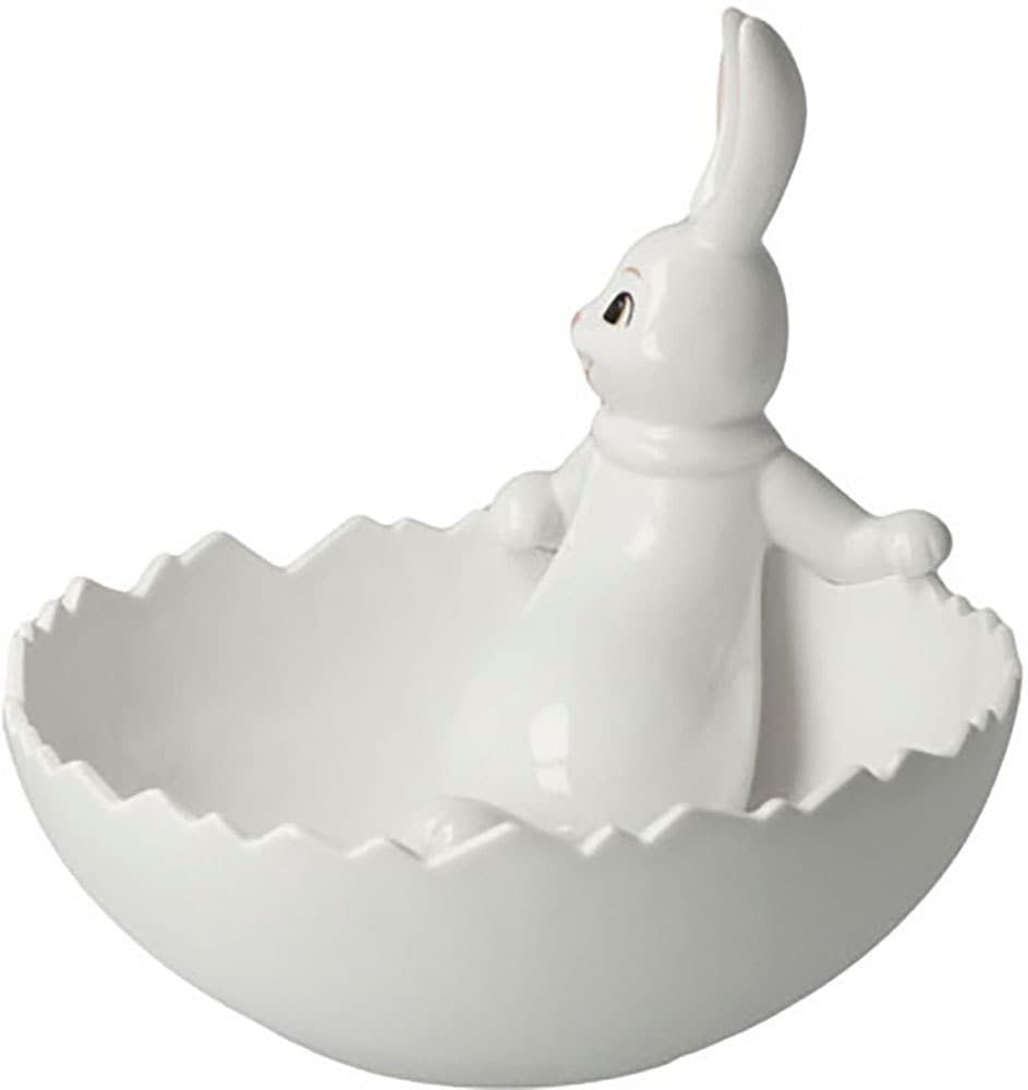 Goebel Osterhase "Figur Hase mit Schale Snow White - Sweets for my Sweet", günstig online kaufen