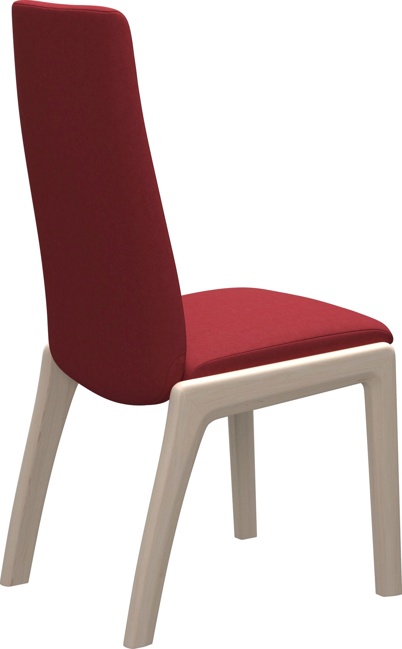 Stressless® Polsterstuhl »Laurel«, Microfaser DINAMICA, Low Back, Größe L, mit abgerundeten Beinen in Eiche gekalkt