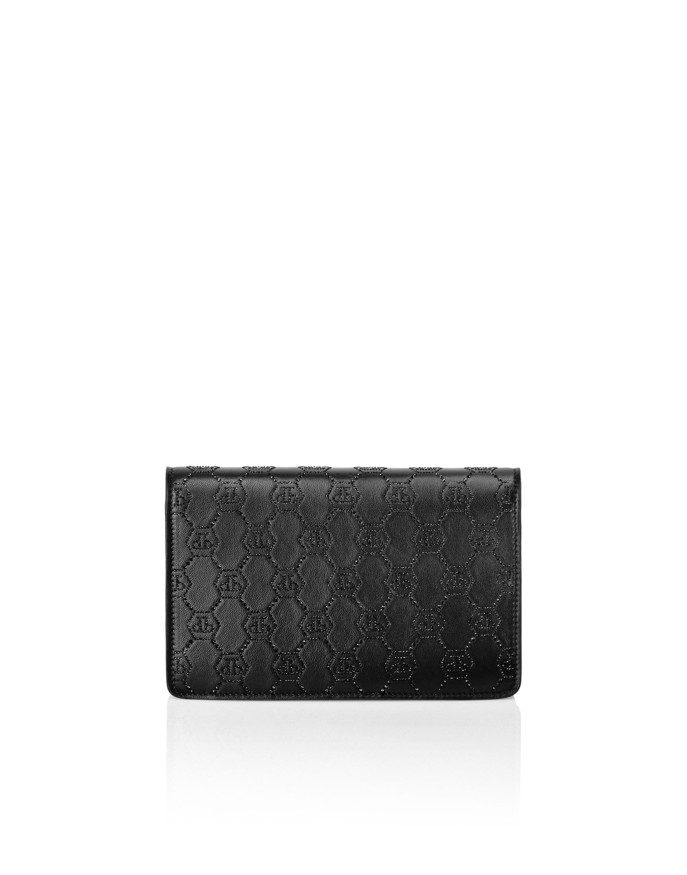 PHILIPP PLEIN Clutch "Hexagon Verziert" günstig online kaufen