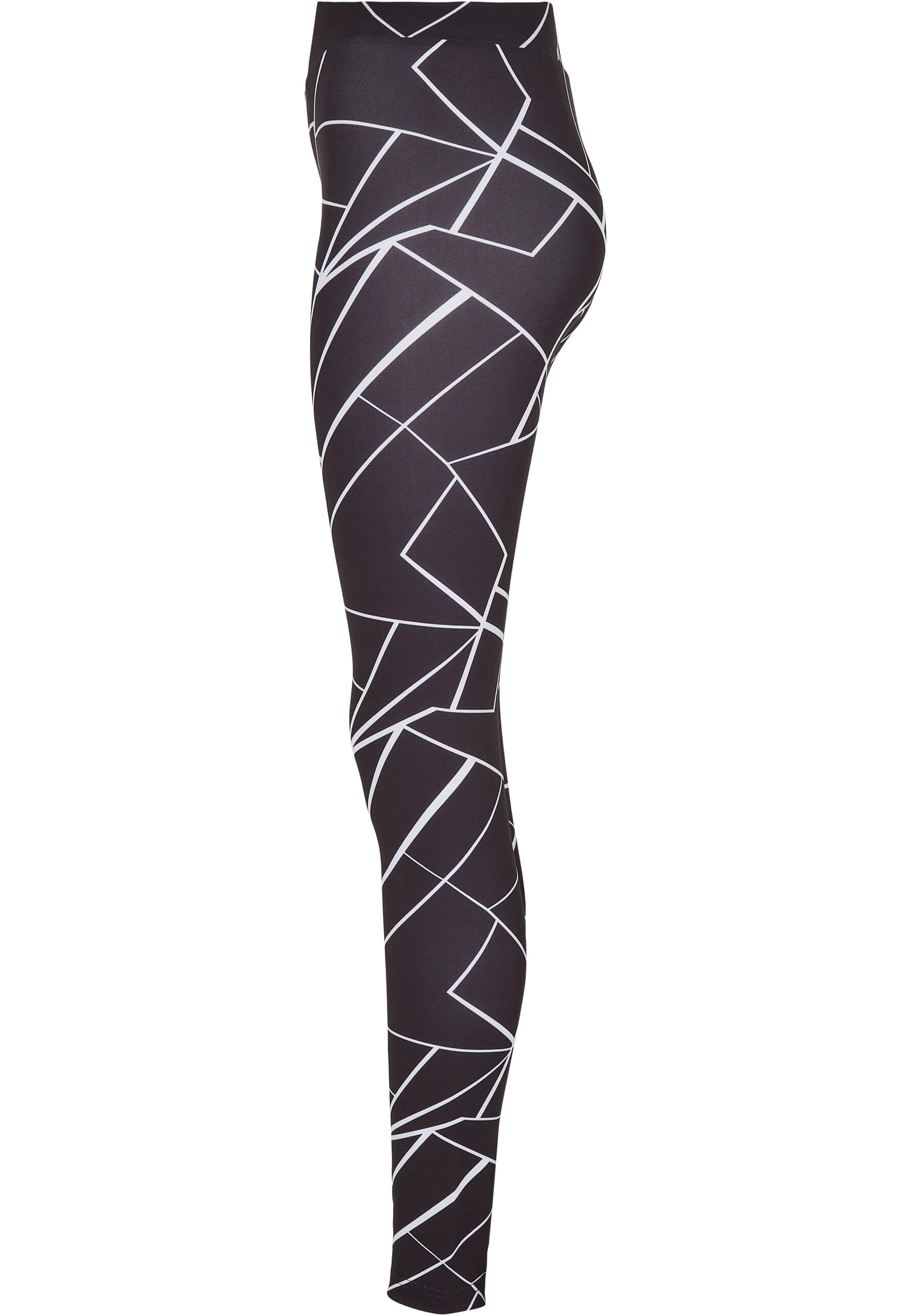 URBAN CLASSICS Leggings »Urban Classics Damen Ladies AOP Leggings«, (1 tlg.)