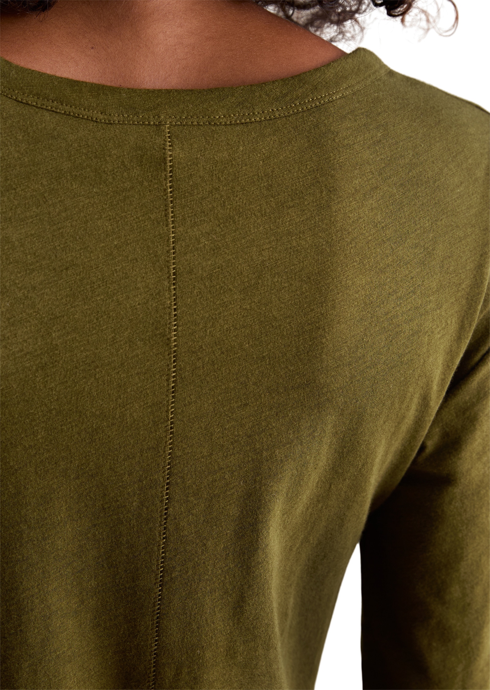 Marc O'Polo DENIM Langarmshirt »aus besonders weichem Slub-Jersey«