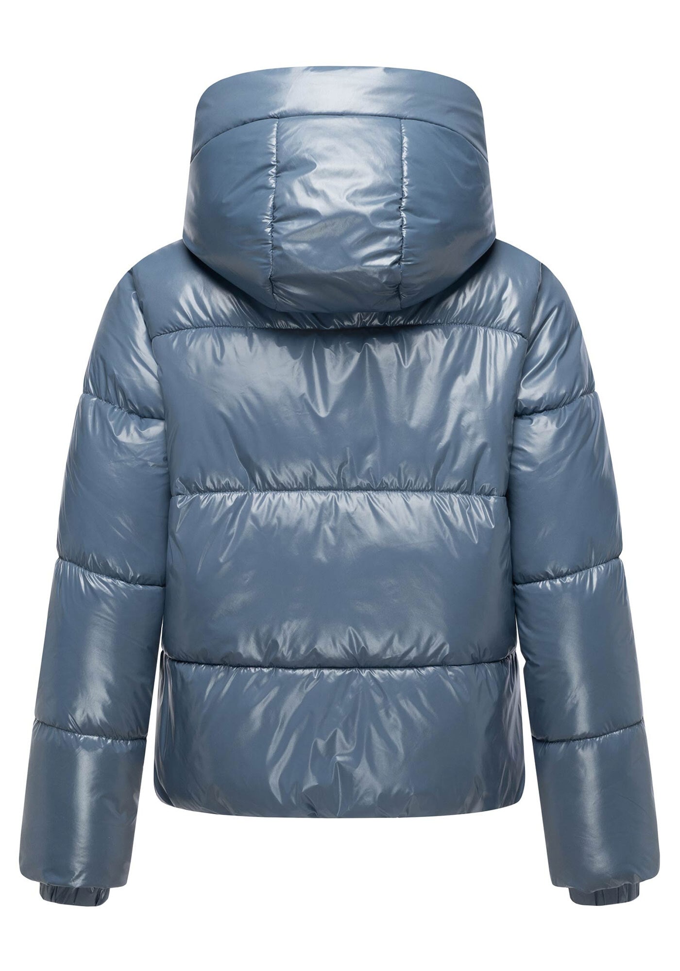 Marikoo Winterjacke »Skyraa«, Leicht glänzendes Obermaterial mit moderner Steppung
