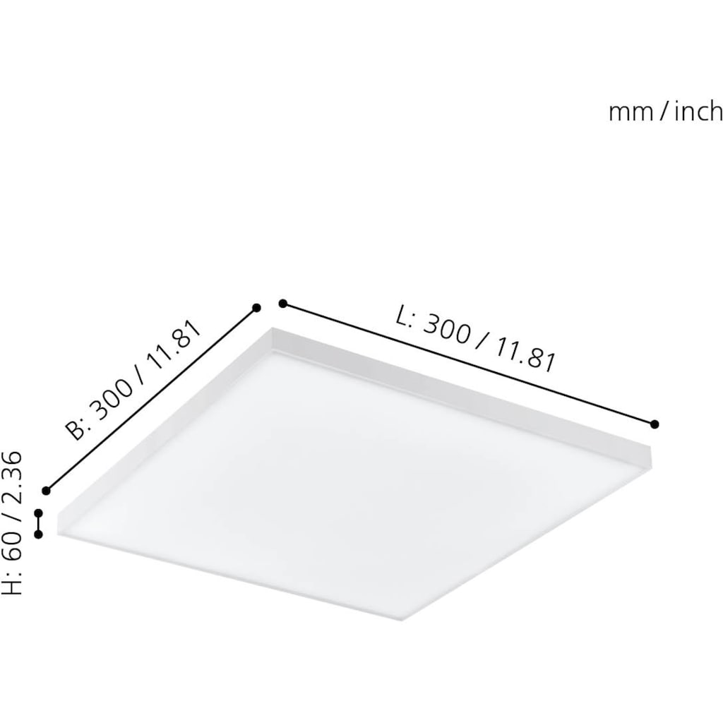 EGLO LED Panel »TURCONA«, 1 flammig-flammig