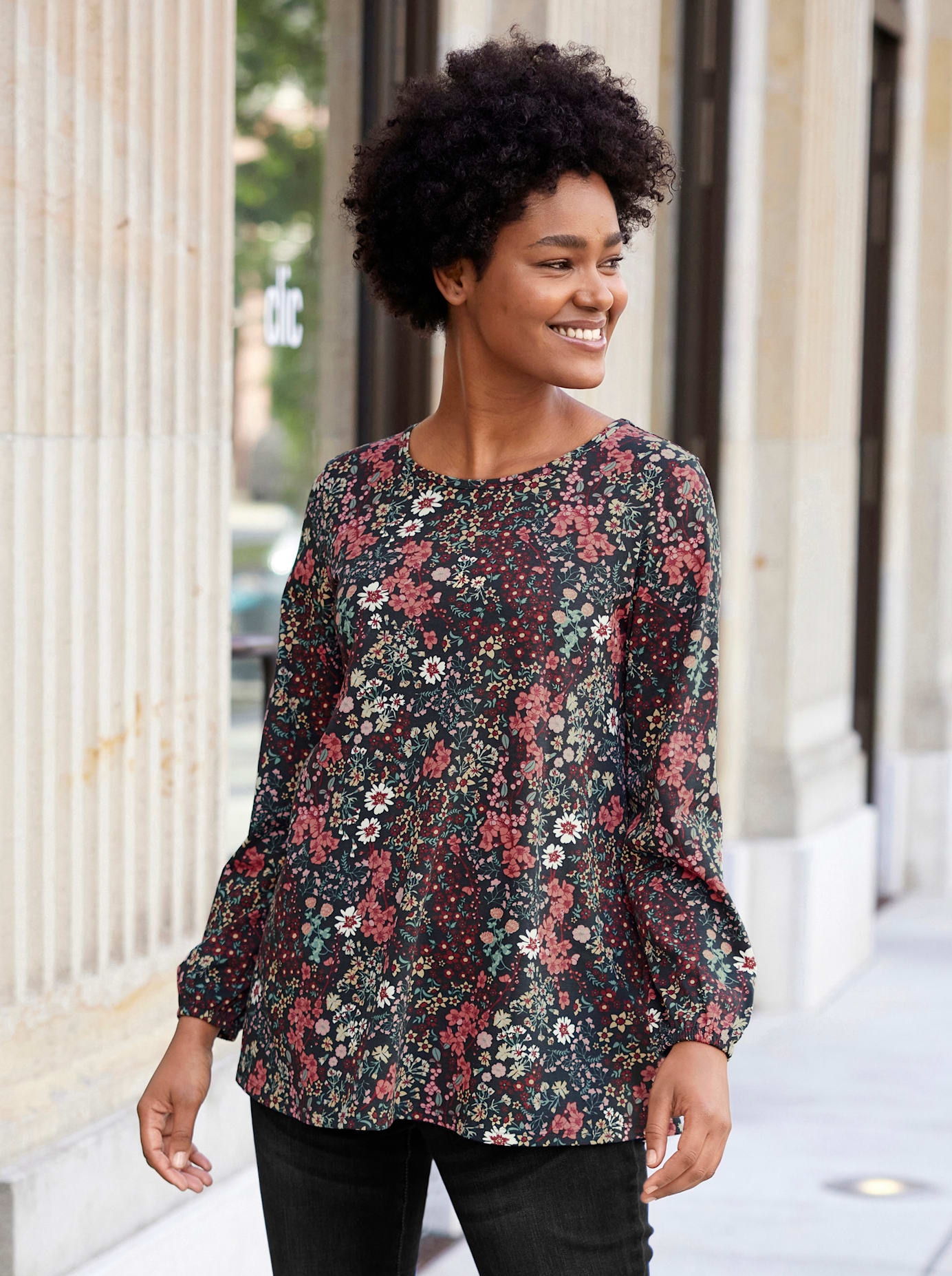 Inspirationen Langarmshirt "Druck-Shirt", 1 Stk. günstig online kaufen