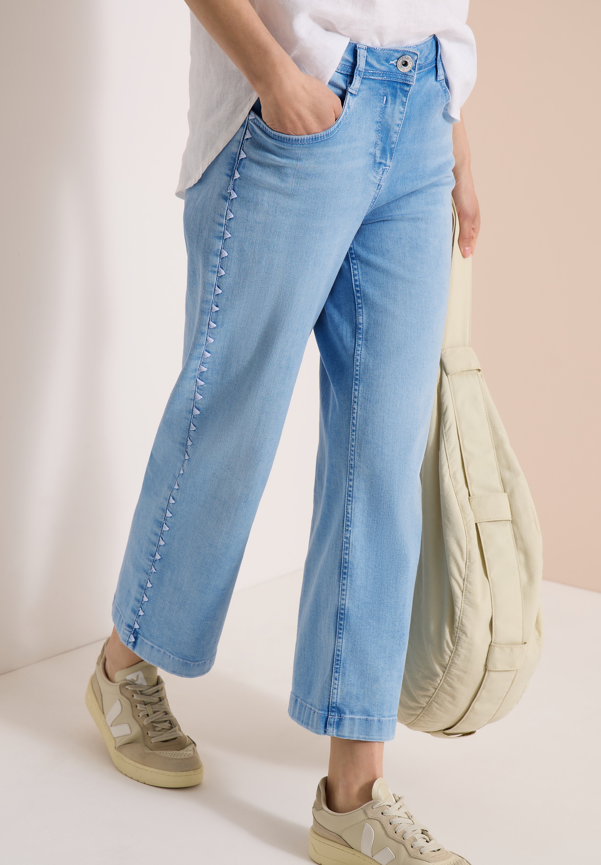 Cecil Loose-fit-Jeans mit Wide Legs